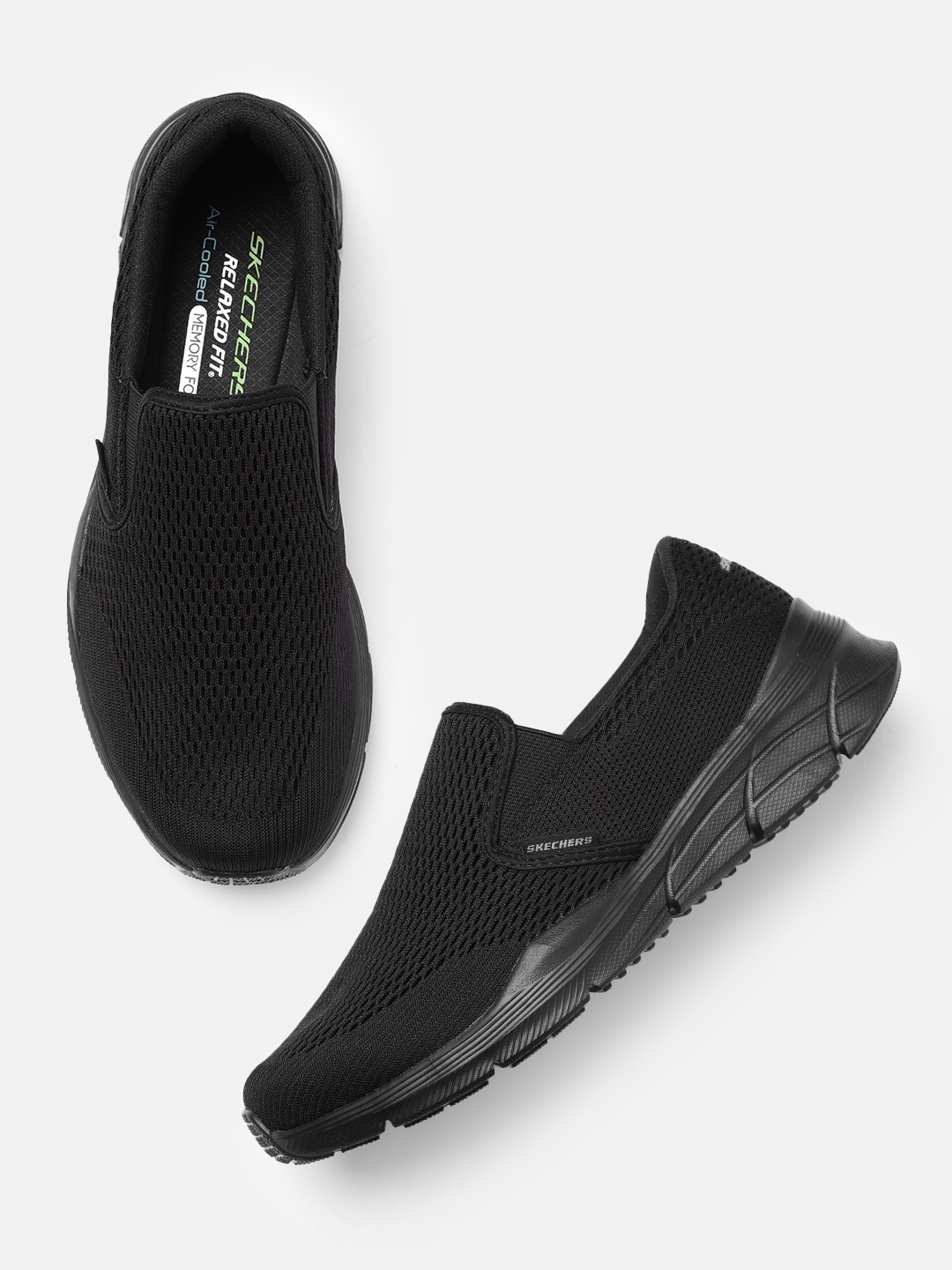 

Skechers Men EQUALIZER 4.0 TRIPLE PLAY Slip-On Sneakers, Black