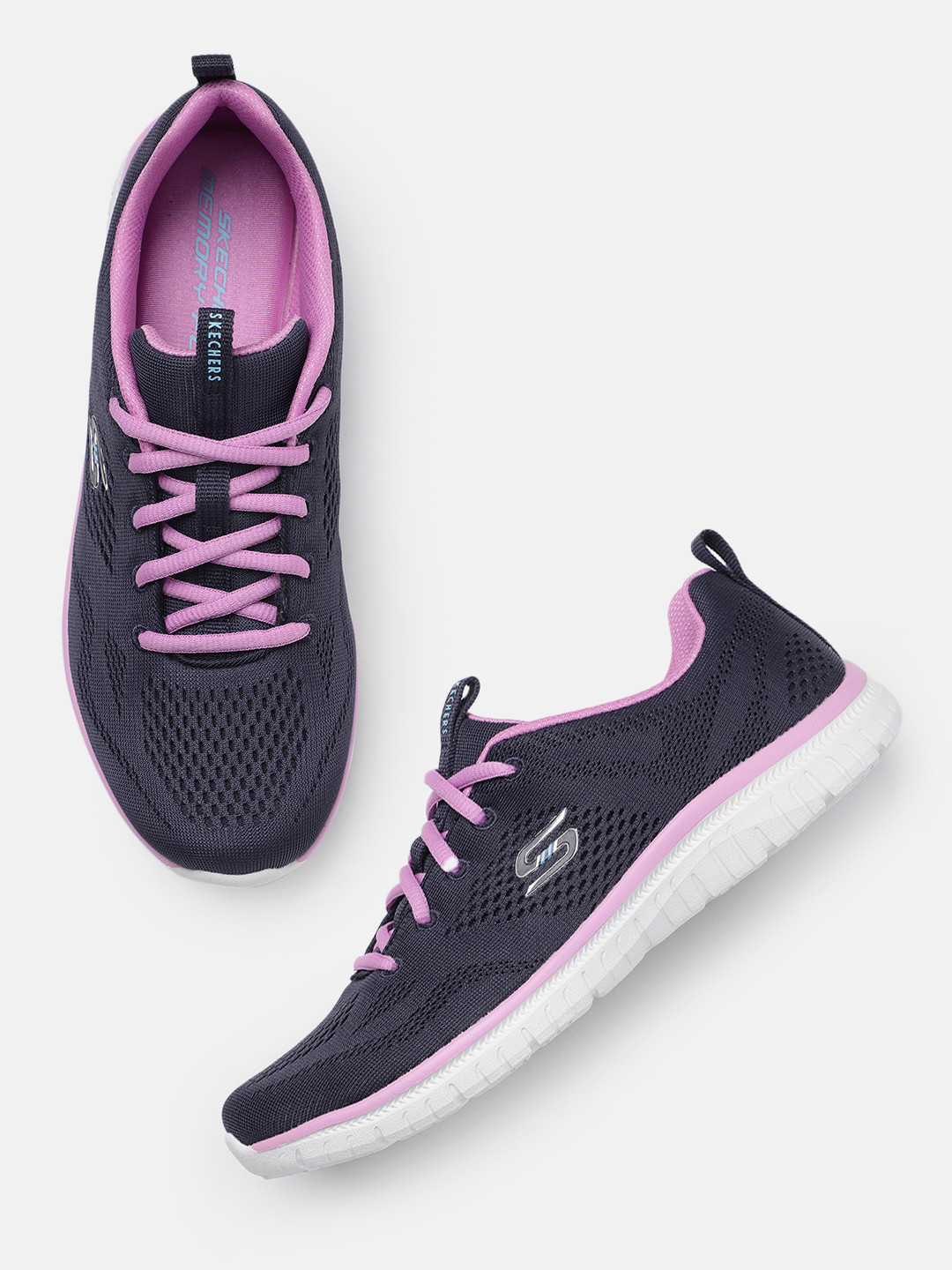 

Skechers Women Virtue Kind Favor Sneakers, Navy blue