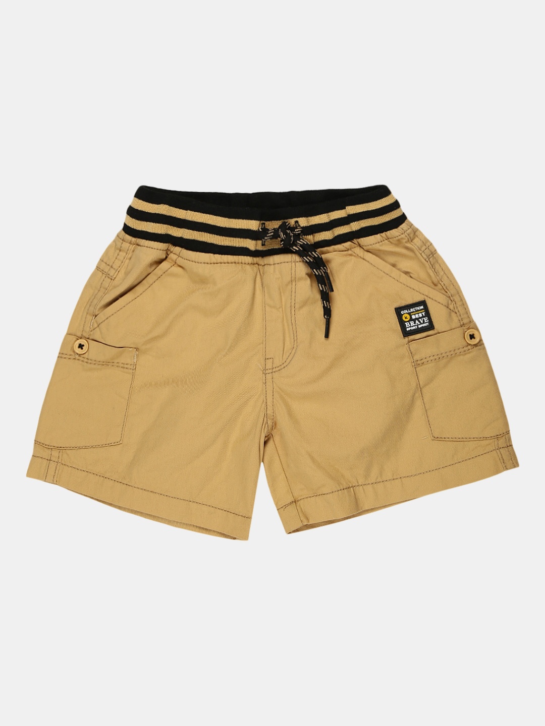 

V-Mart Boys Khaki Cargo Twill Shorts