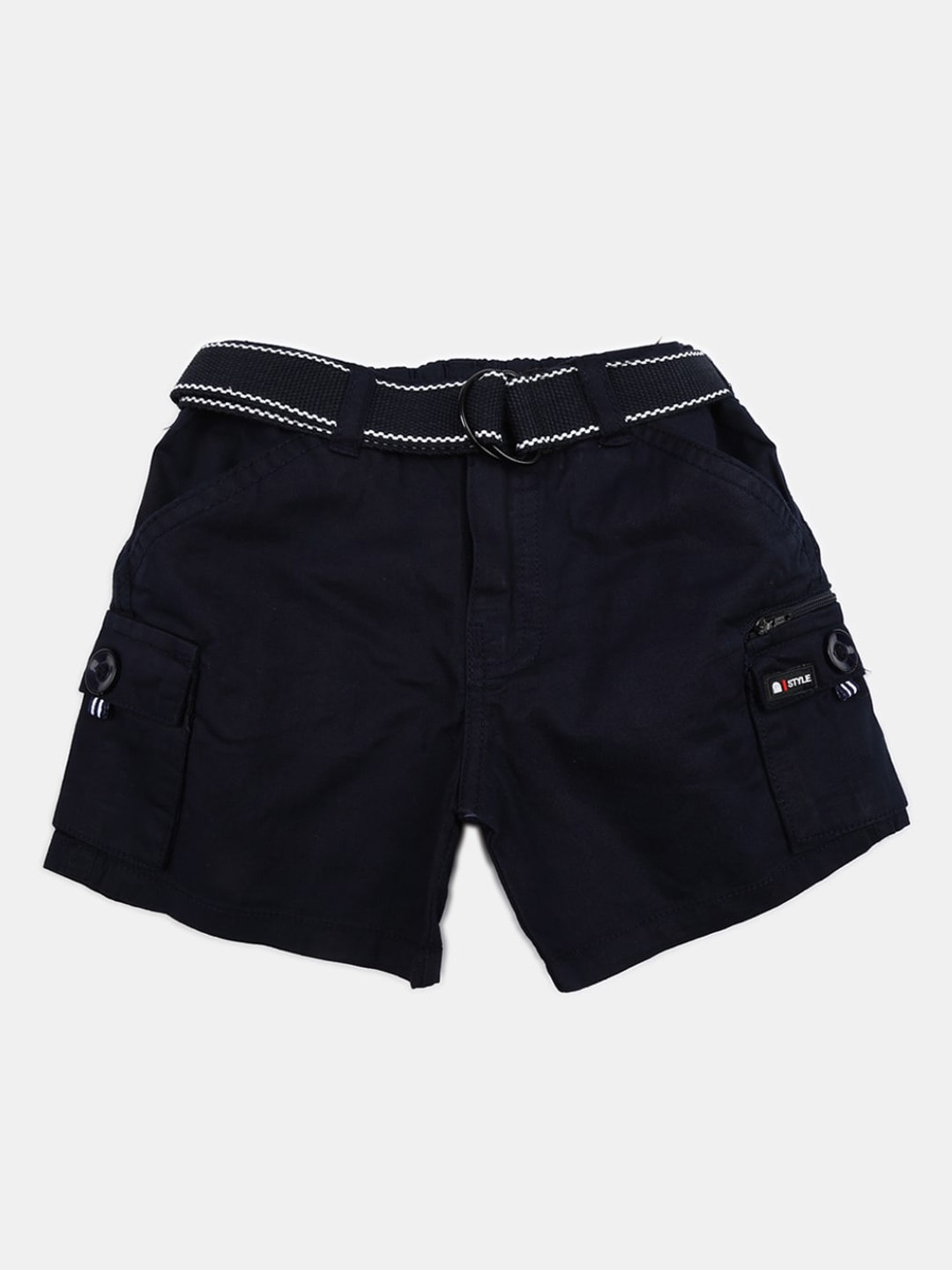 

V-Mart Boys Navy Blue Cargo Shorts