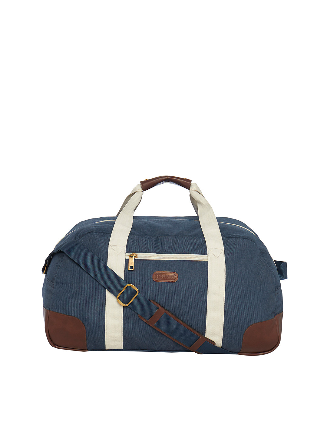 

Bags.R.us Unisex Navy Foldable Duffel Bag with Shoulder Strap, Navy blue