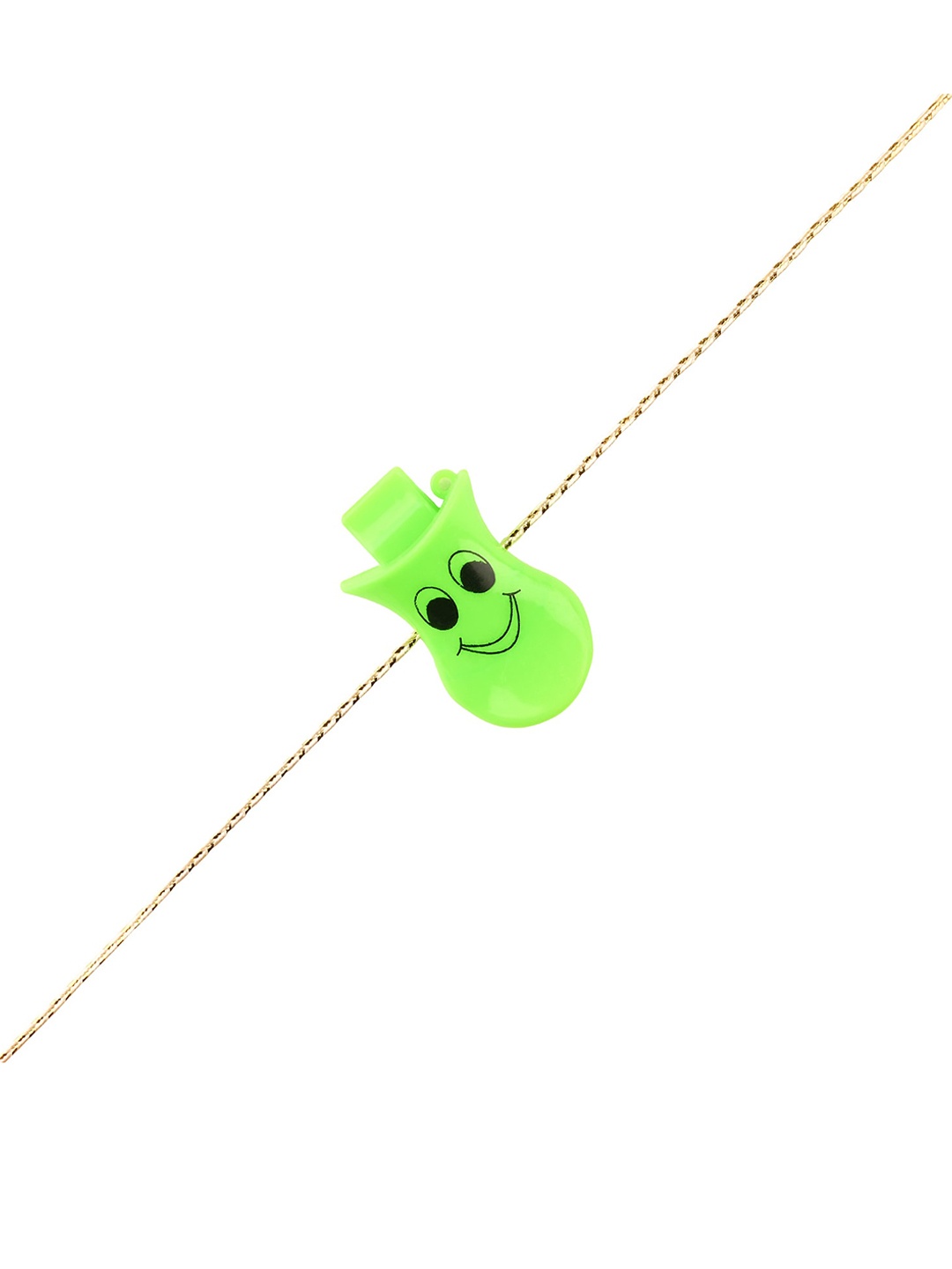 

Arendelle Boys Green & Black Whistle Rakhi