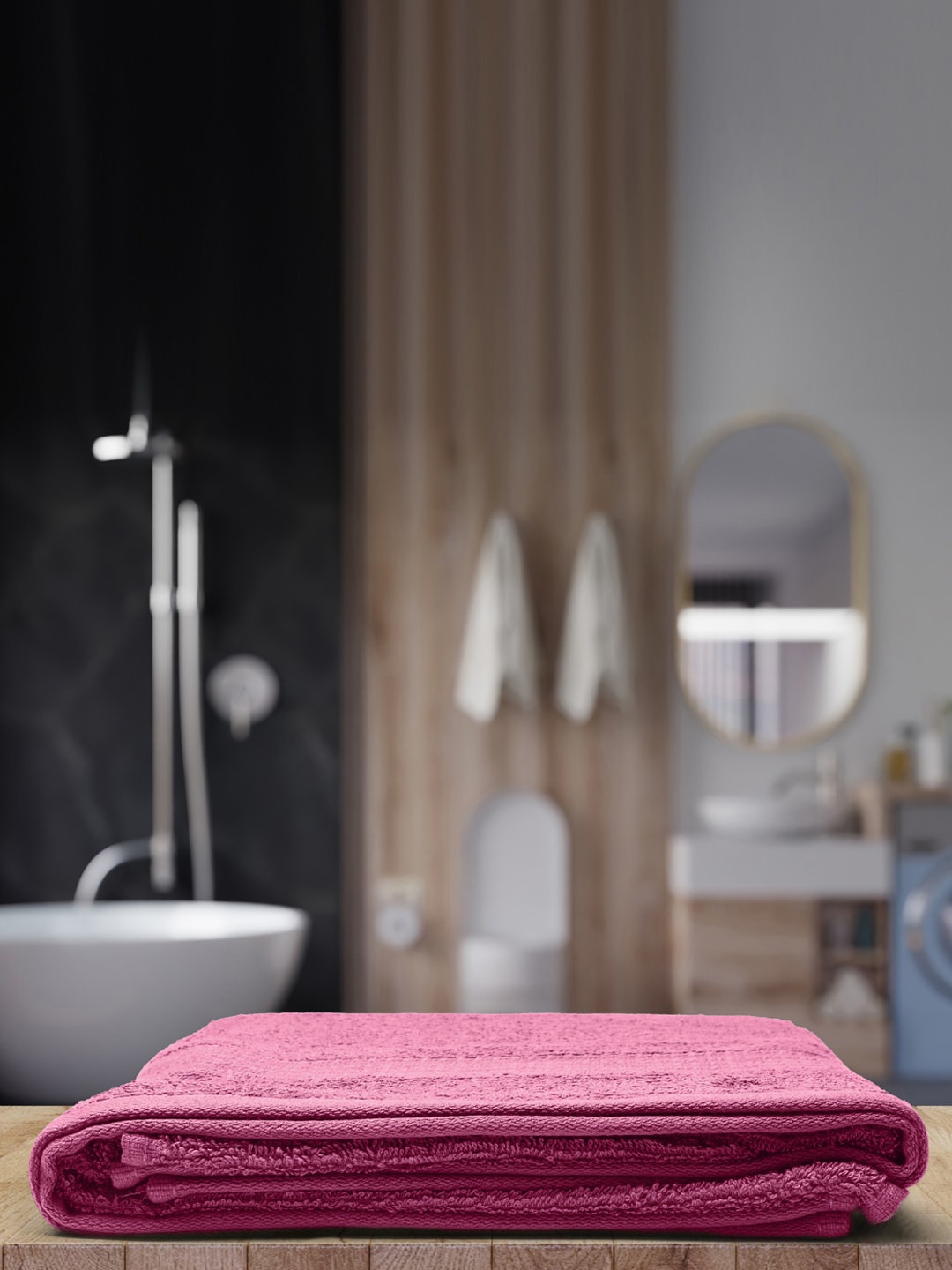 

Monte Carlo Pink Cotton Bath Towel