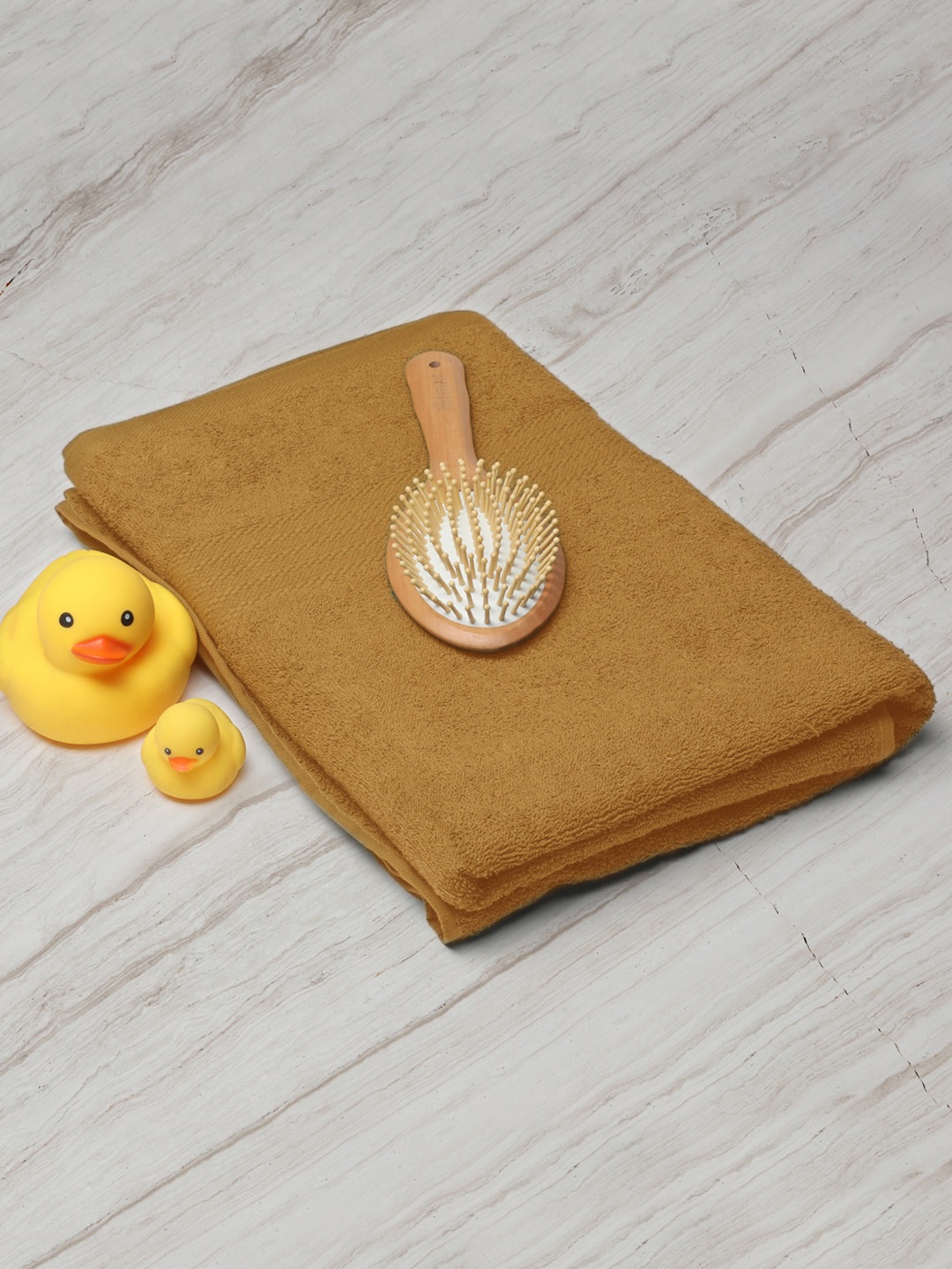 

Monte Carlo Unisex Brown Cotton Solid 400GSM Bath Towel