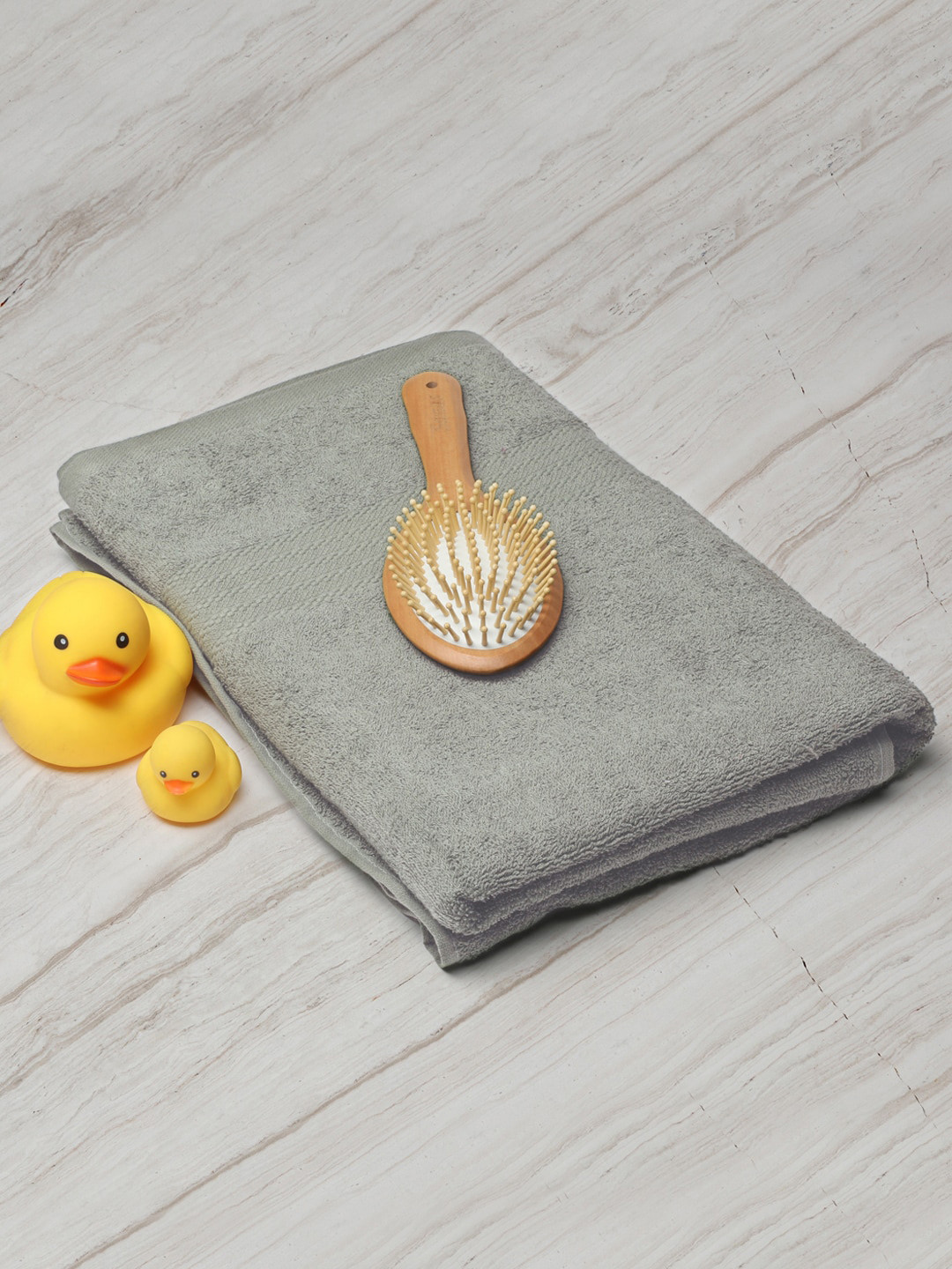 

Monte Carlo Grey 400 GSM Cotton Solid Jasper Bath Towel