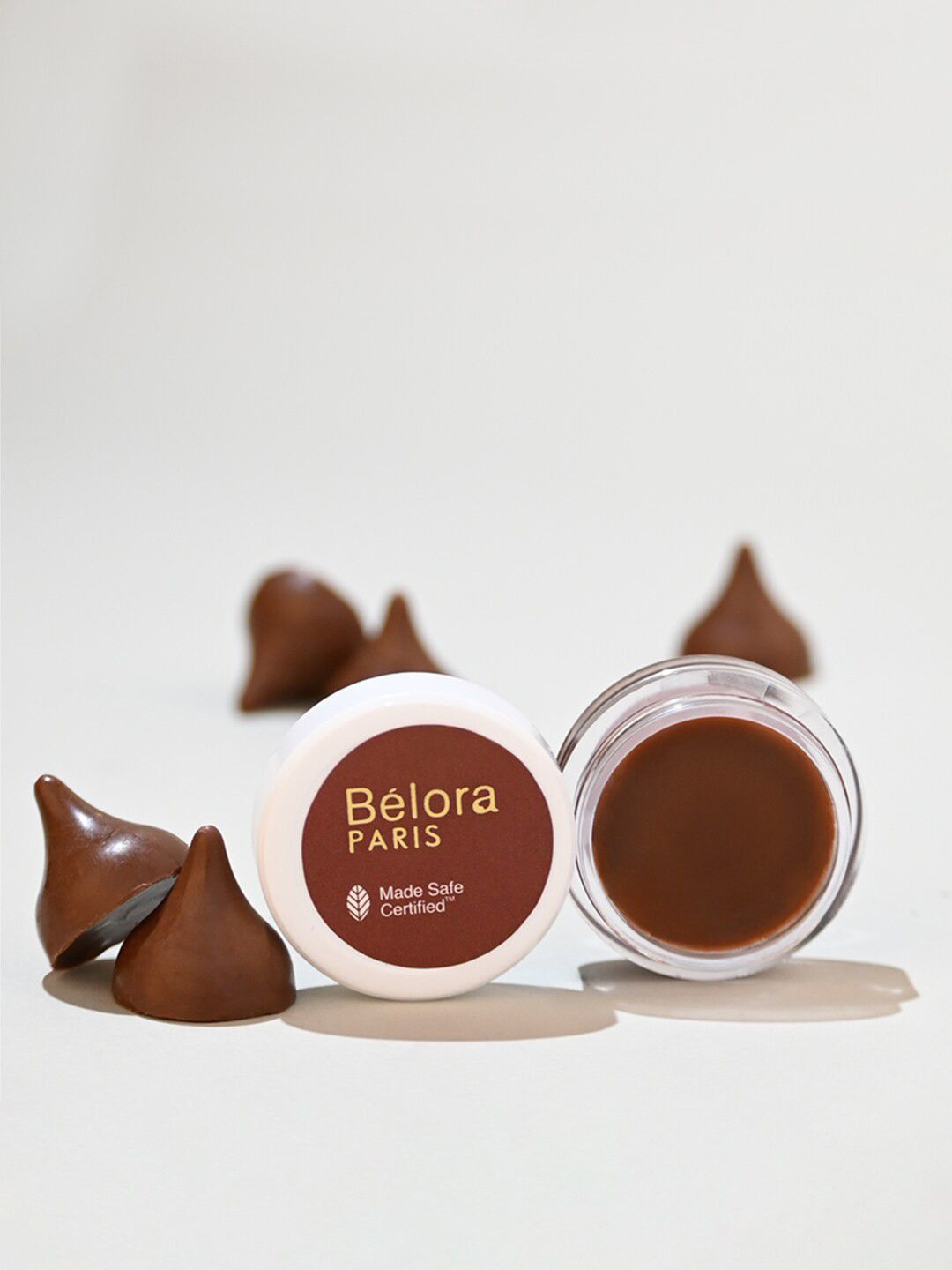

Belora Tinted Lip Lightening Balm with Cocoa Butter 8g - Choco Heart, Brown