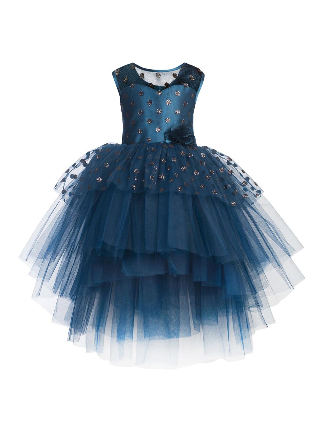 

Toy Balloon kids Blue Net Dress