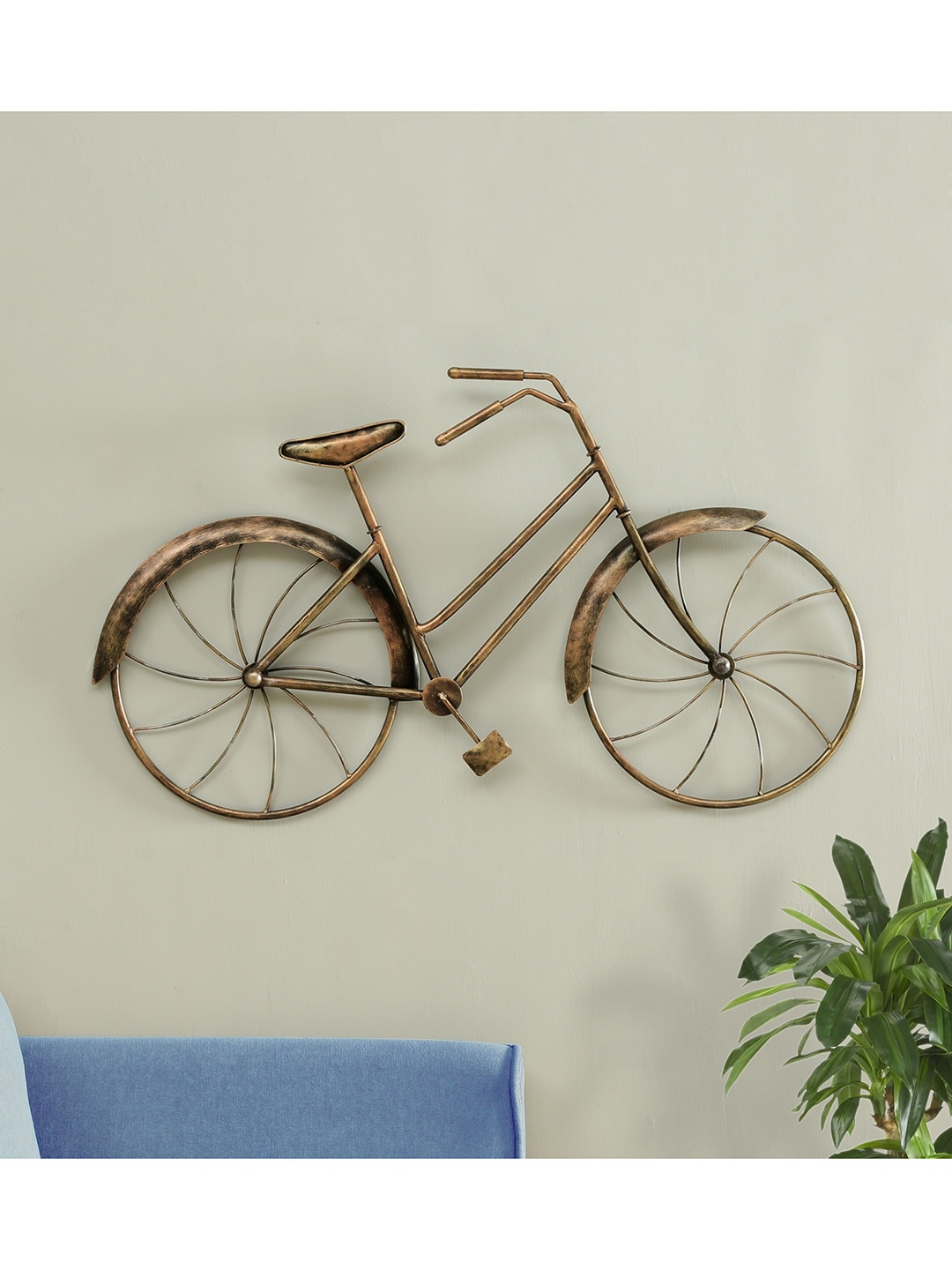 

HomeTown Royce Gold-Toned Bicycle Wall Decor