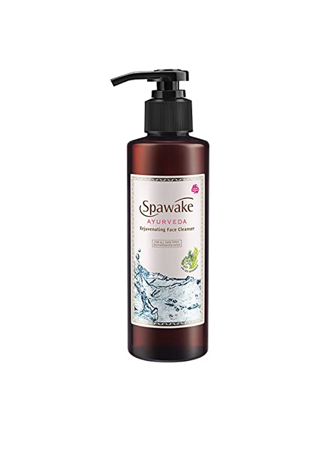 

Spawake Ayurveda Face Cleanser, Rejuvenating Foaming Face Wash, 190 ml, Transparent