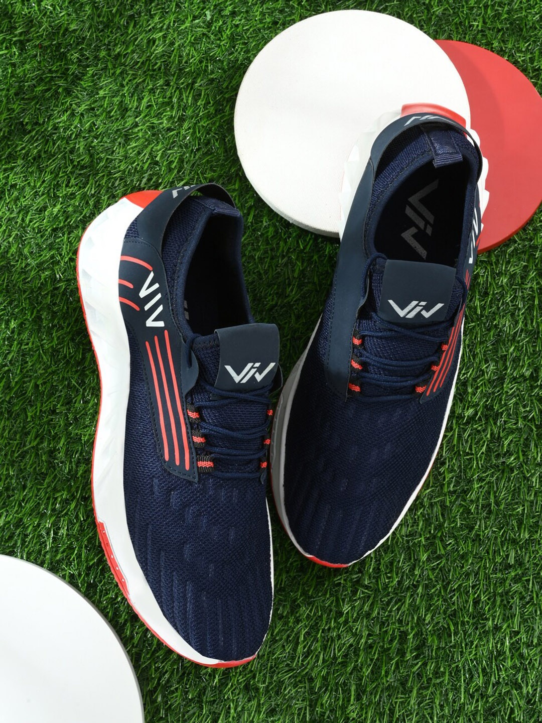 

VIV Men Blue Casual Sneakers, Navy blue