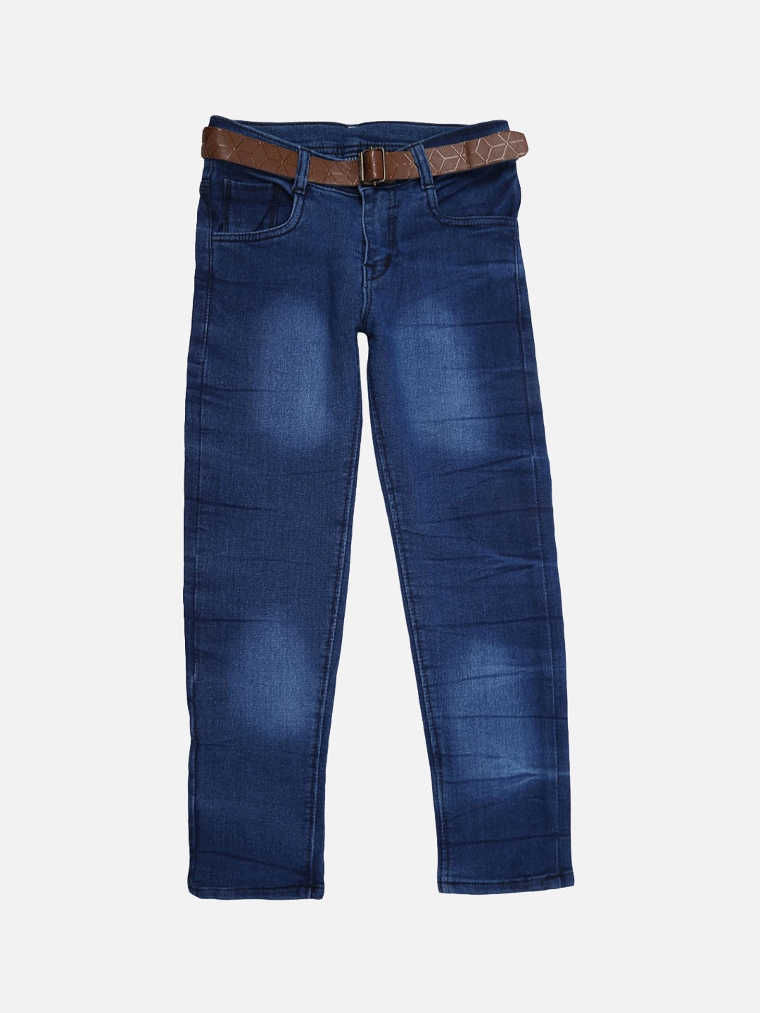 

V-Mart Boys Blue Heavy Fade Jeans