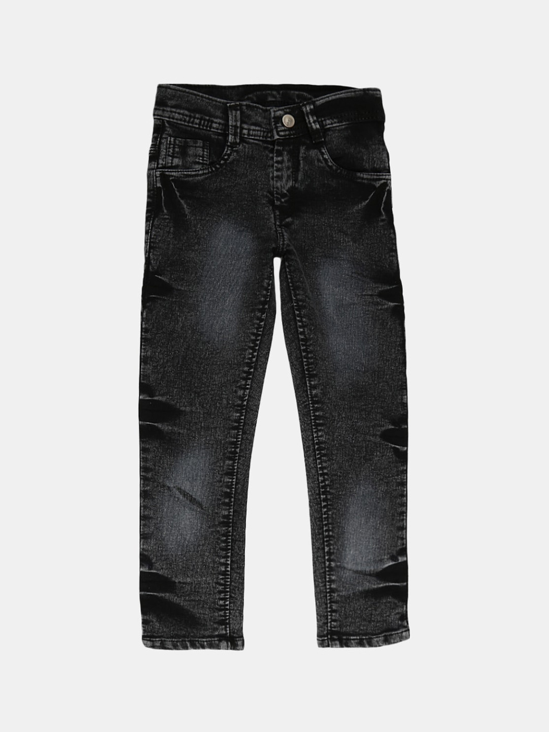 

V-Mart Boys Grey Light Fade Mid-Rise Denim Jeans