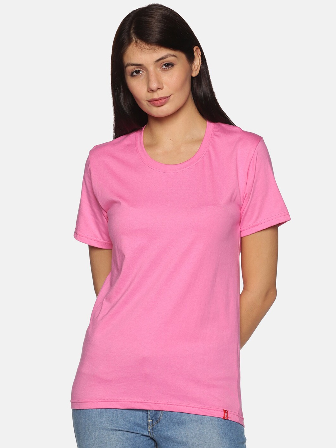 

NOT YET by us Women Pink T-shirt