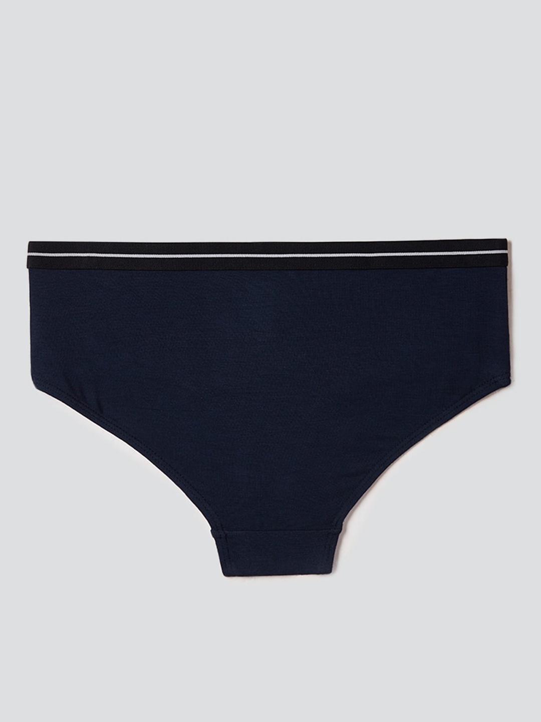 

The Souled Store Women NAvy Blue Solid Antimicrobial Hipster Briefs