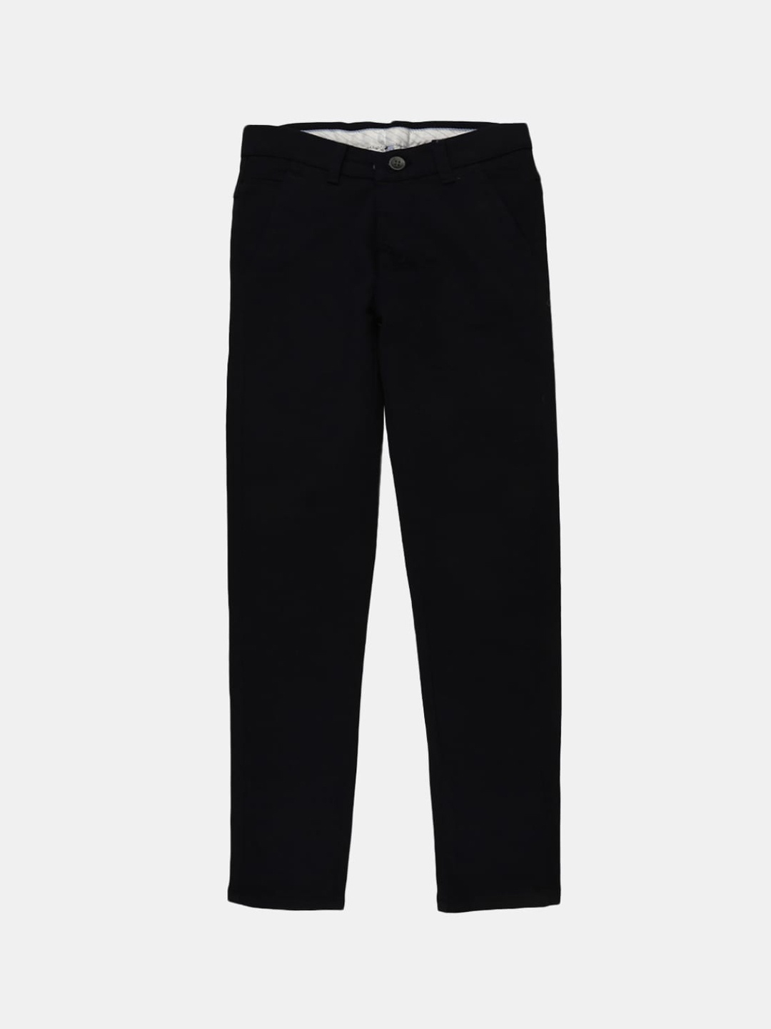 

V-Mart Boys Navy Blue Mid Rise Regular Fit Chinos Trousers