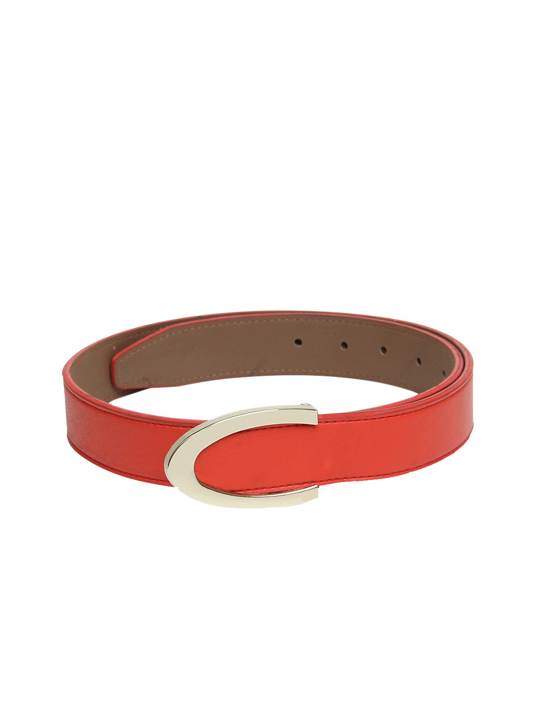 

Calvadoss Men Red PU Belt