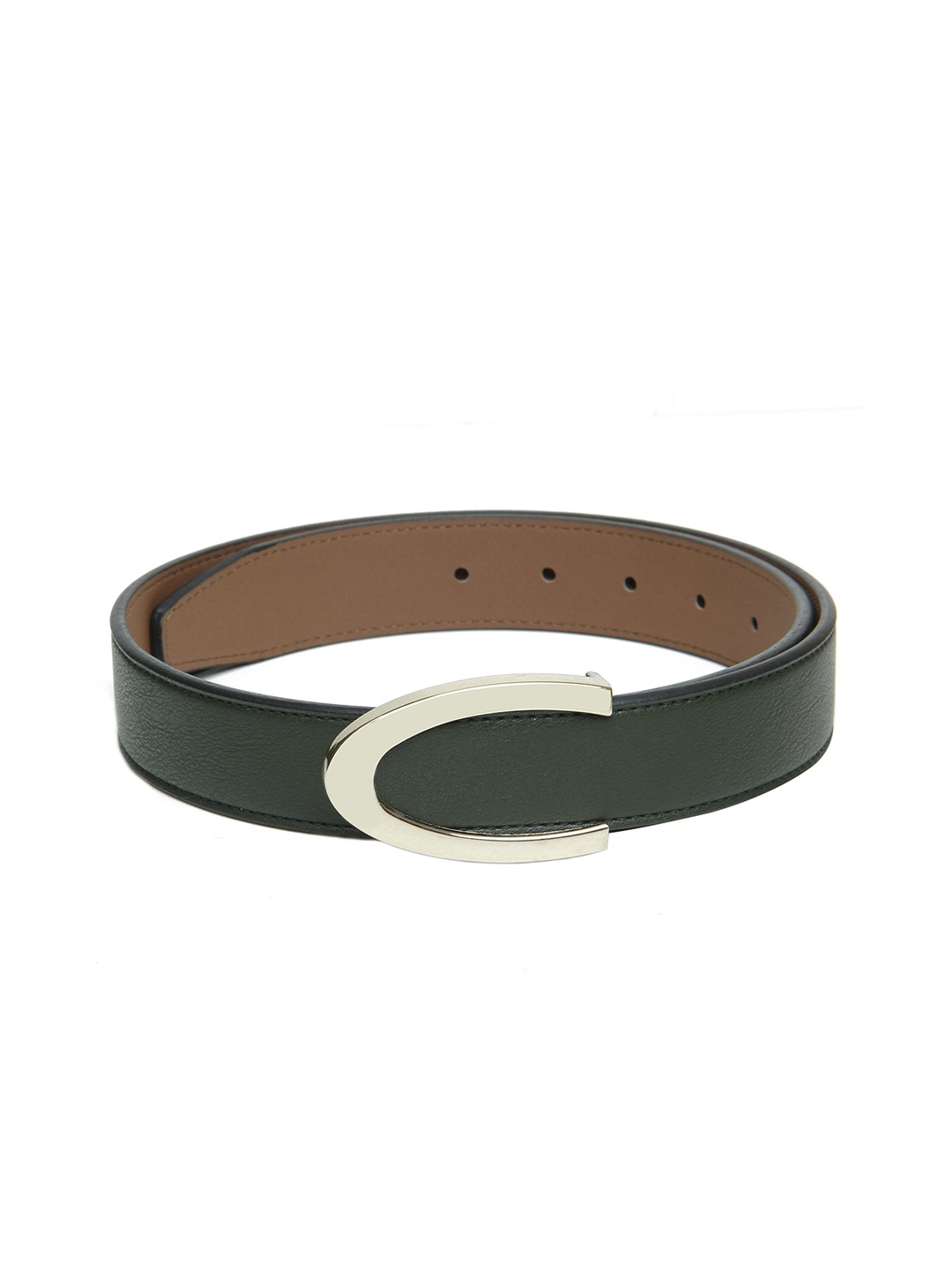 

Calvadoss Men Green Casual Belts