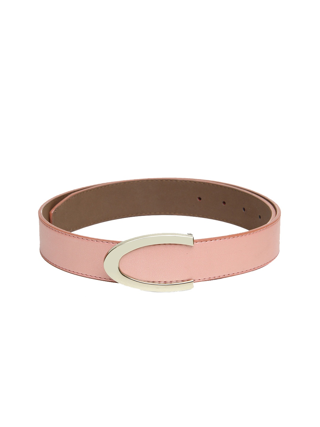 

Calvadoss Women Pink Semi Casual Tang Closure Belt