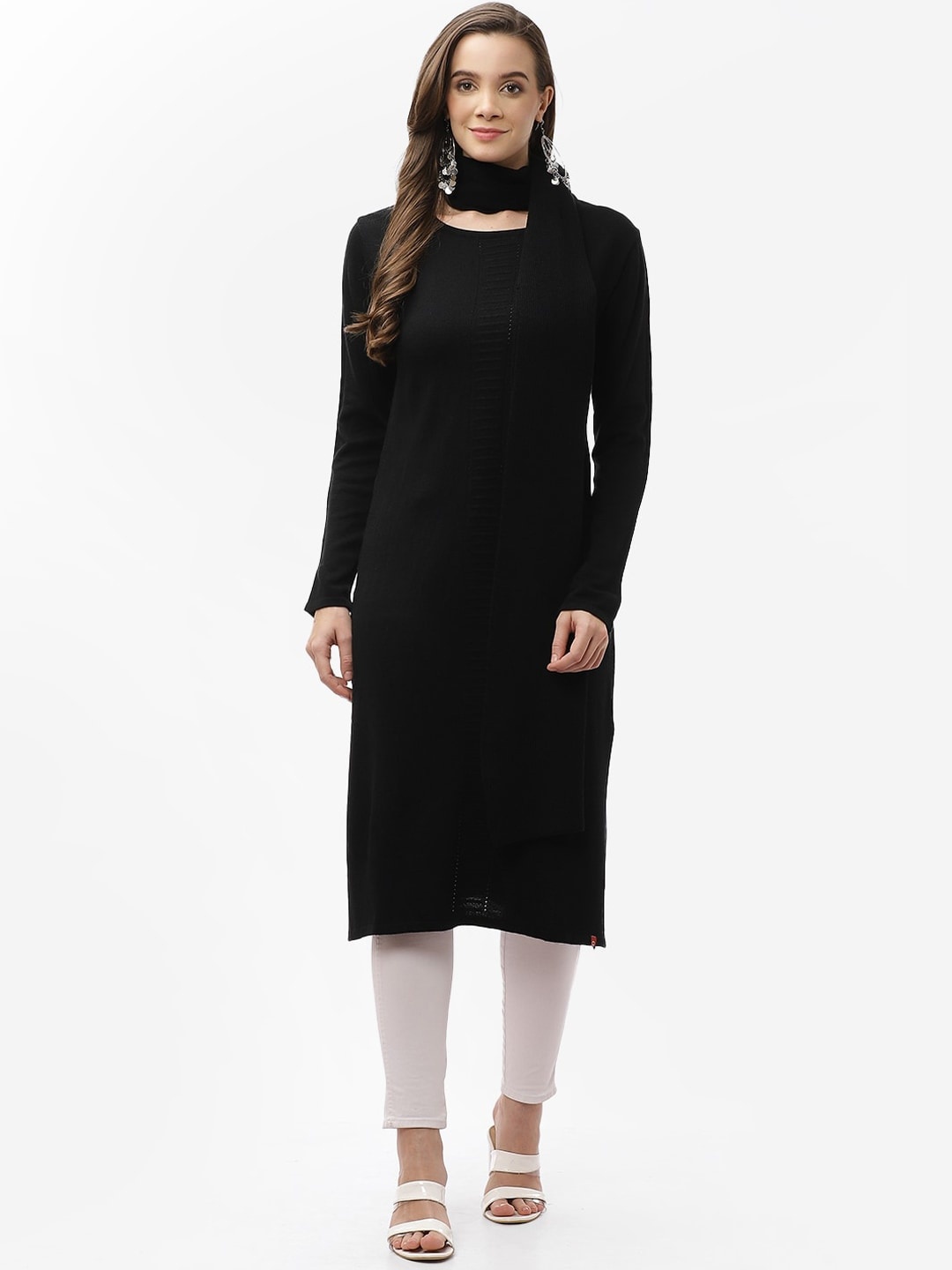 

Biba Women Black Kurta