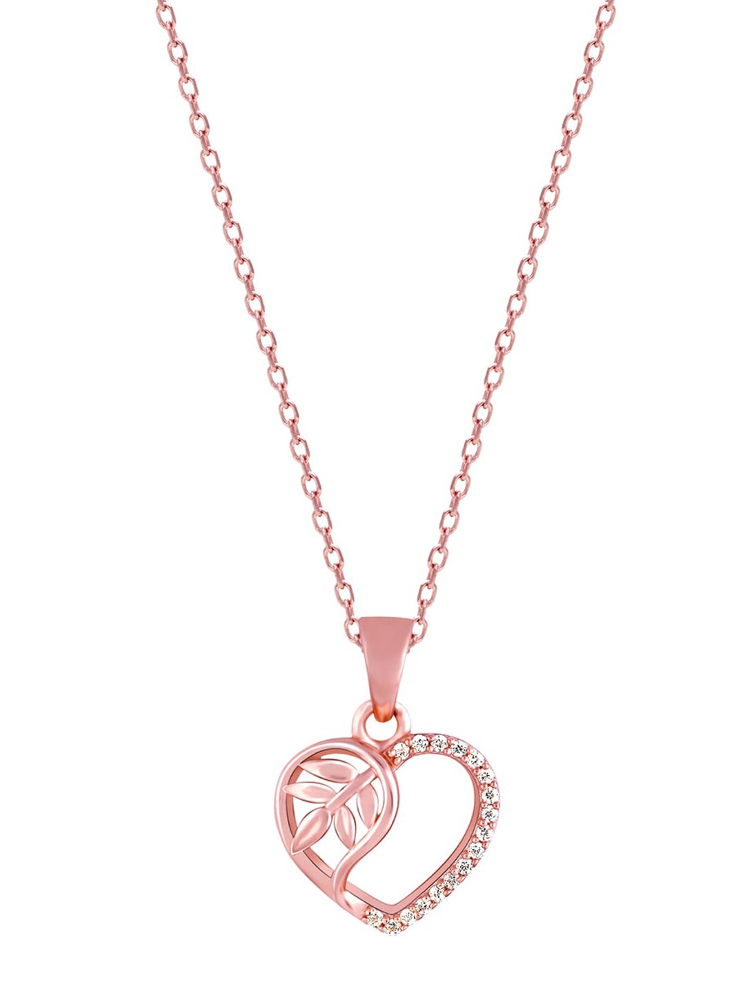 

GIVA 925 Sterling Silver Rose Gold Plated What A Wonder Pendant