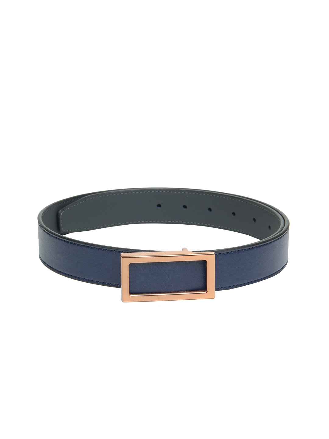 

Calvadoss Men Navy Blue Solid Belt