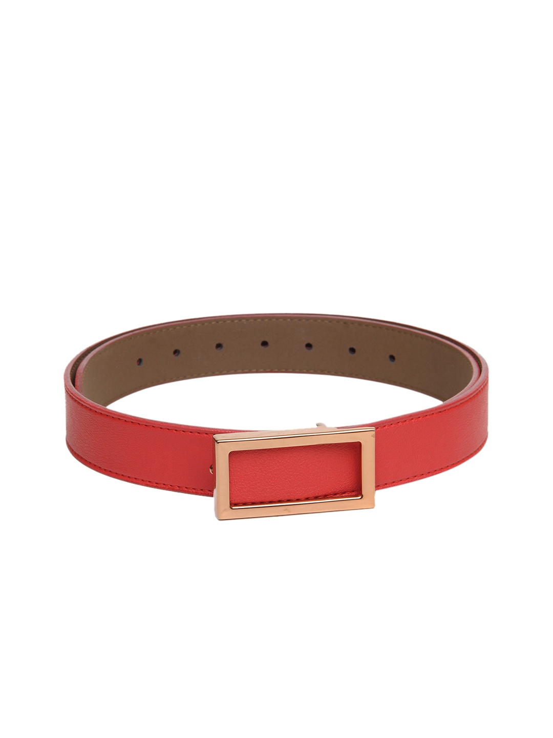 

Calvadoss Men Red Semi Casual Belt