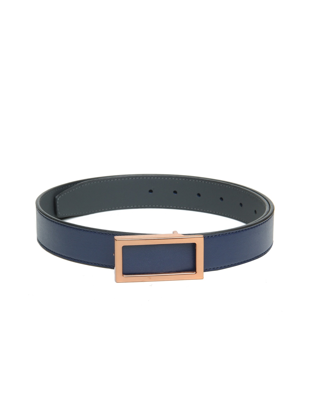 

Calvadoss Boys Navy Blue Textured PU Belt