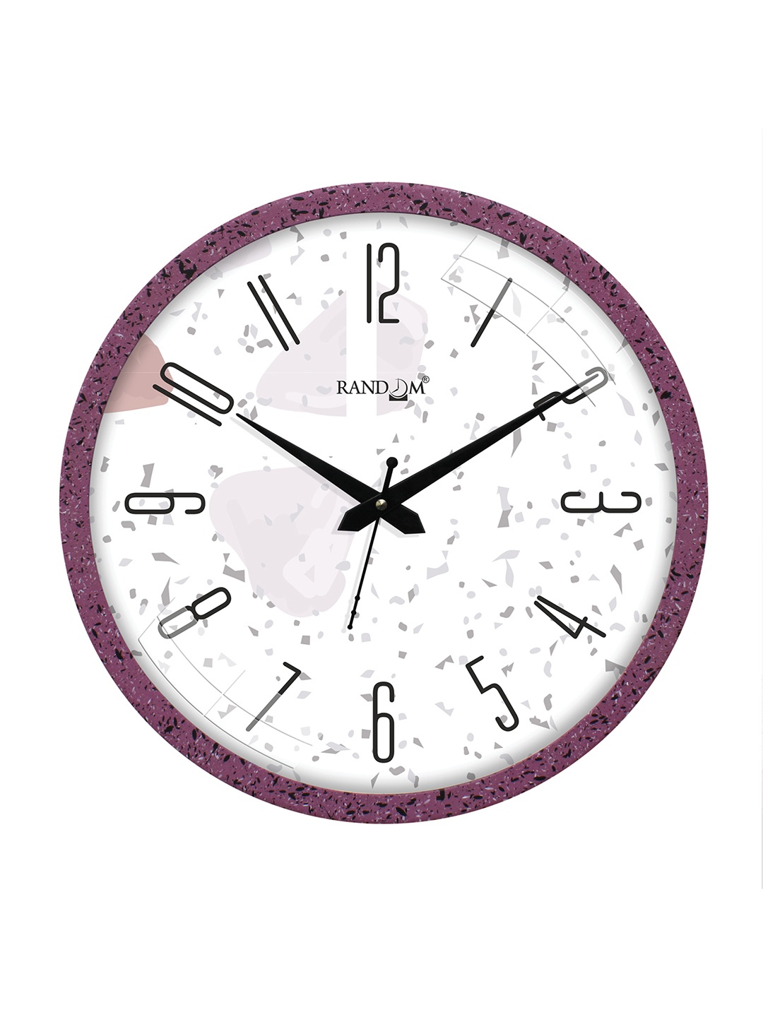 

RANDOM Unisex White Contemporary Analogue Clocks