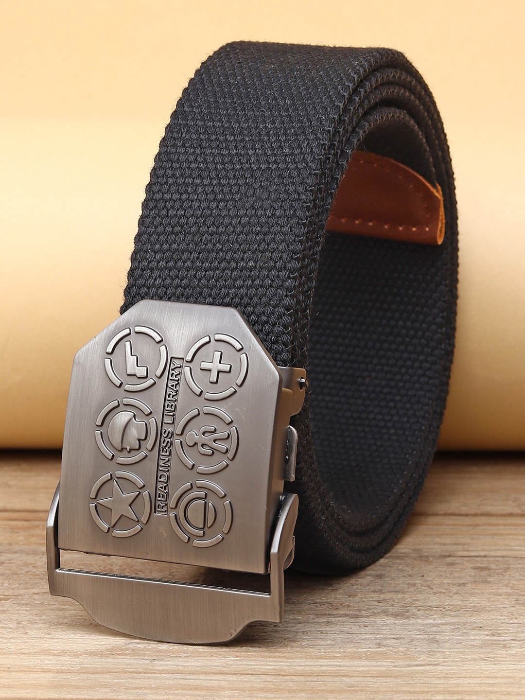 

ZORO Men Canvas Belt, Black