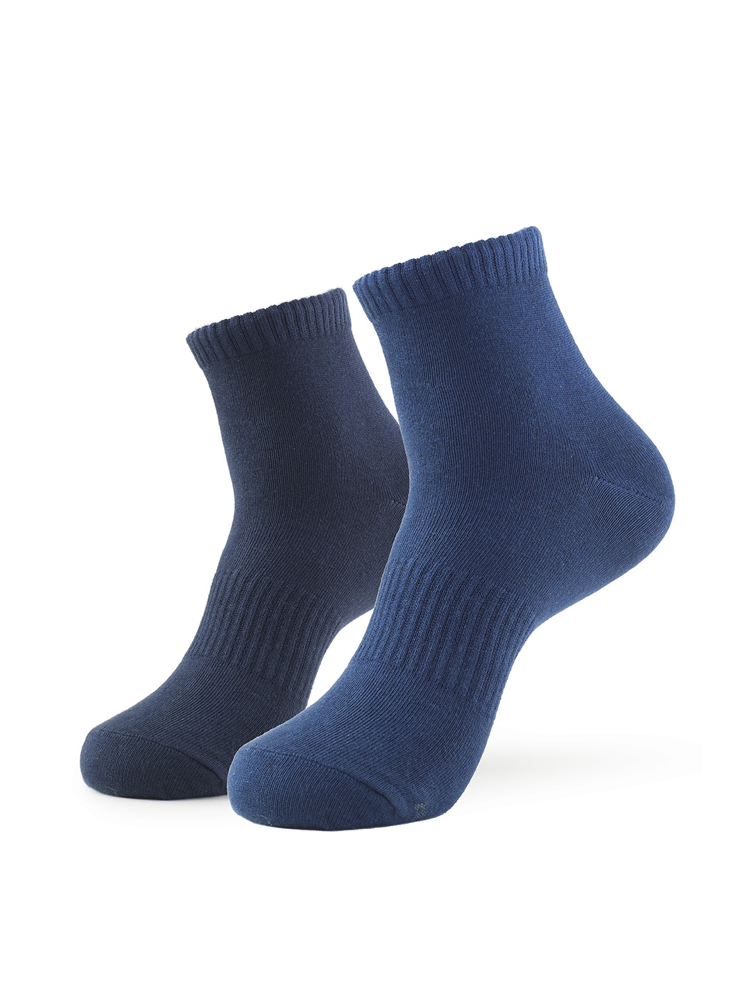 

Jockey Pack Of 2 Compact Cotton Stretch Ankle Length Socks With StayFresh Treatment-7106, Navy blue