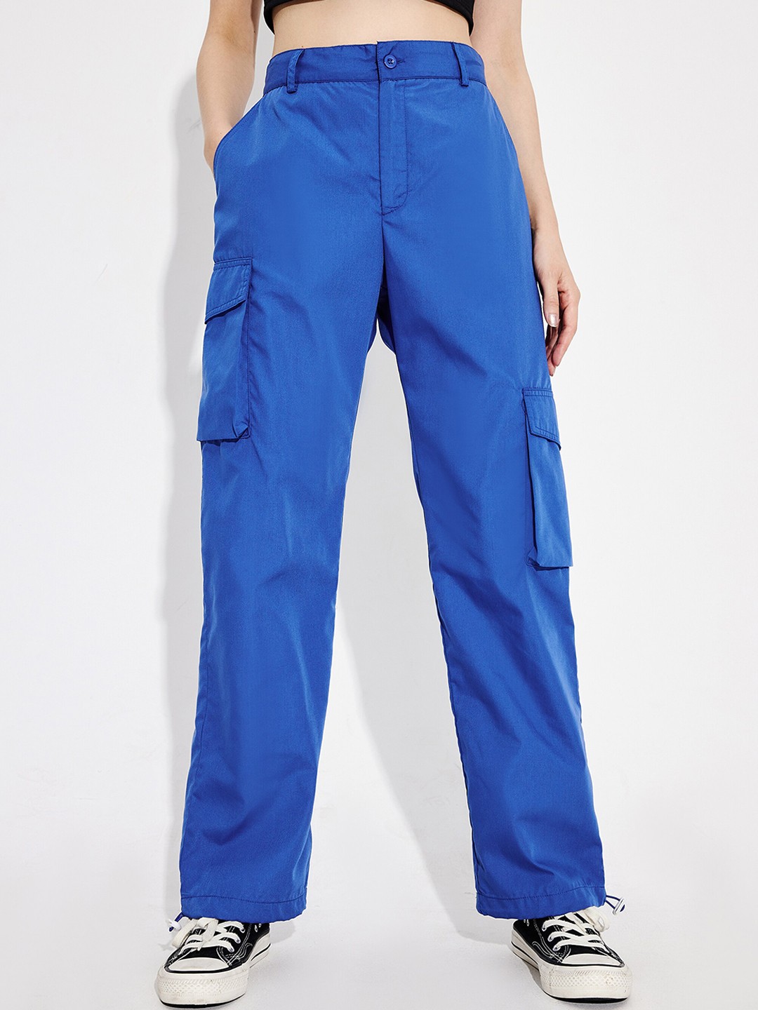 

URBANIC Women Blue Trousers