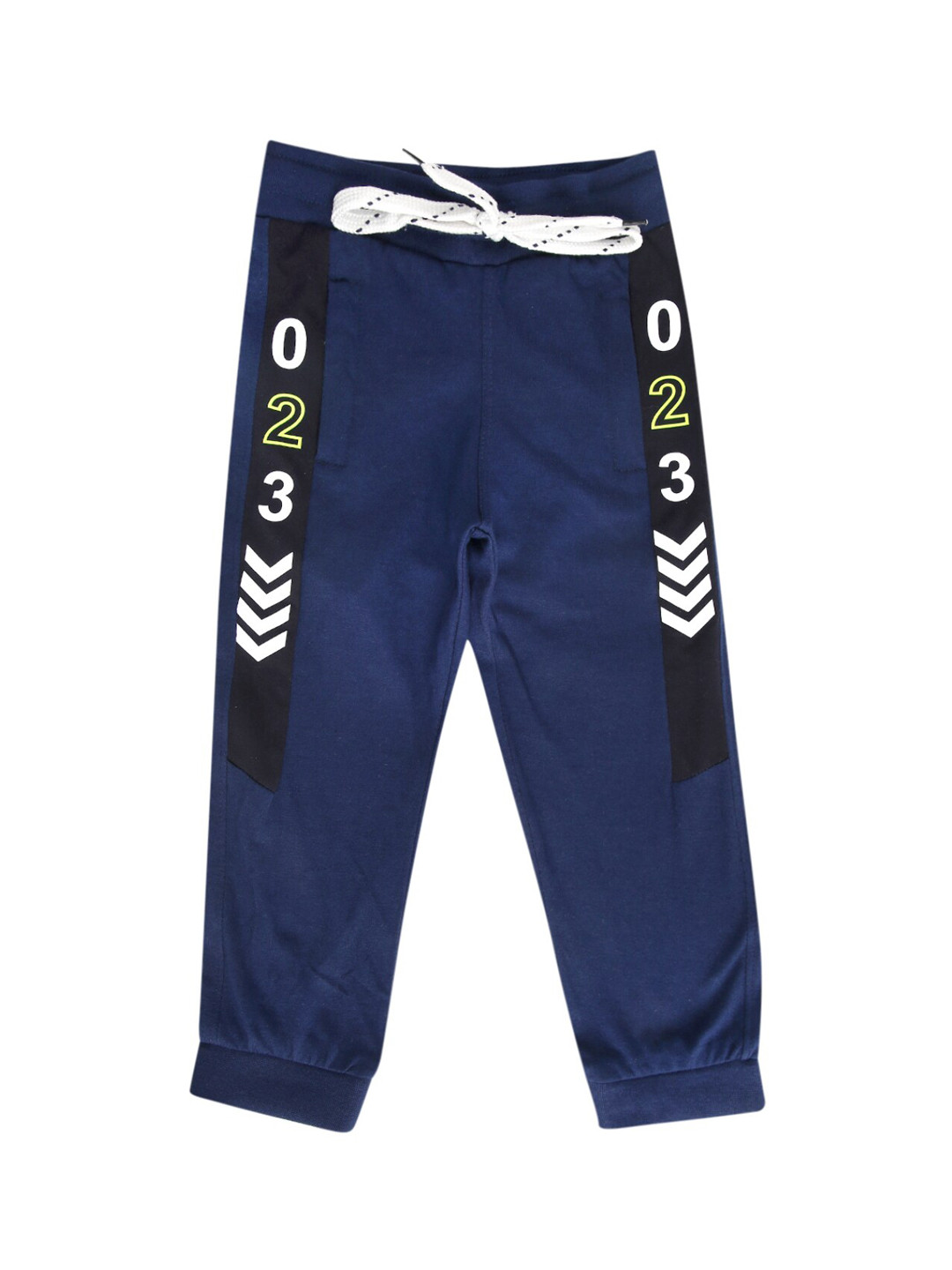 

V-Mart Boys Blue Printed Cotton Track Pants