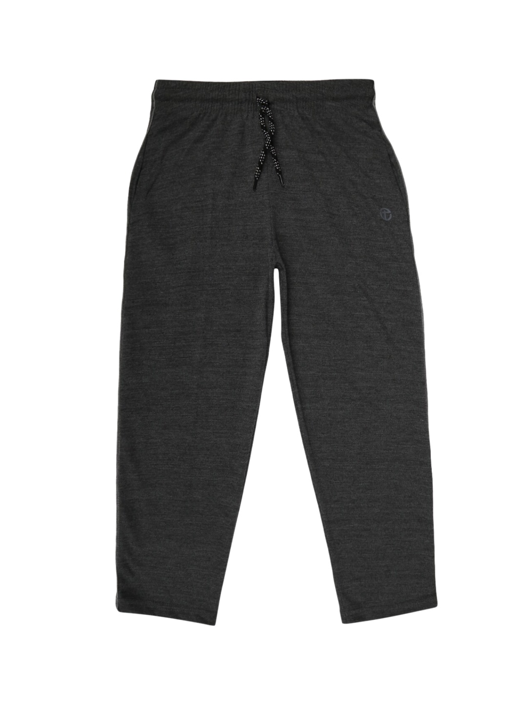 

V-Mart Boys Charcoal Grey Solid Cotton Single Jersey Track Pant