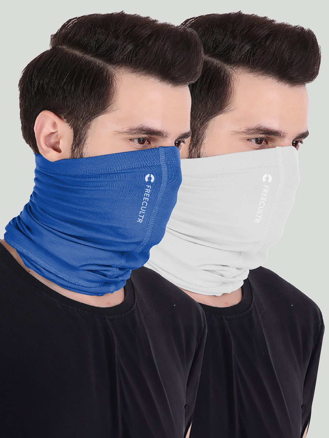 

FREECULTR Anti Microbial Bamboo Multipurpose Bandana, Blue