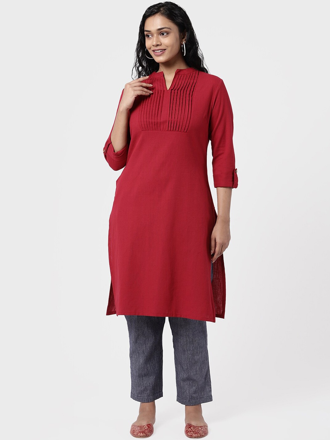

R&B Women Red Kurta