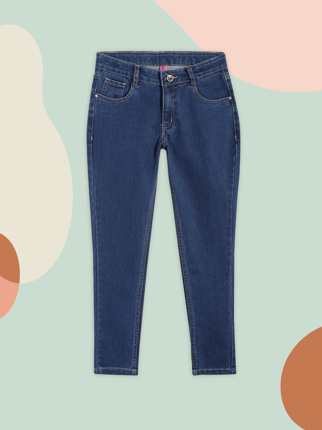 

SUGR Girl Girls Blue Slim Fit Stretchable Jeans