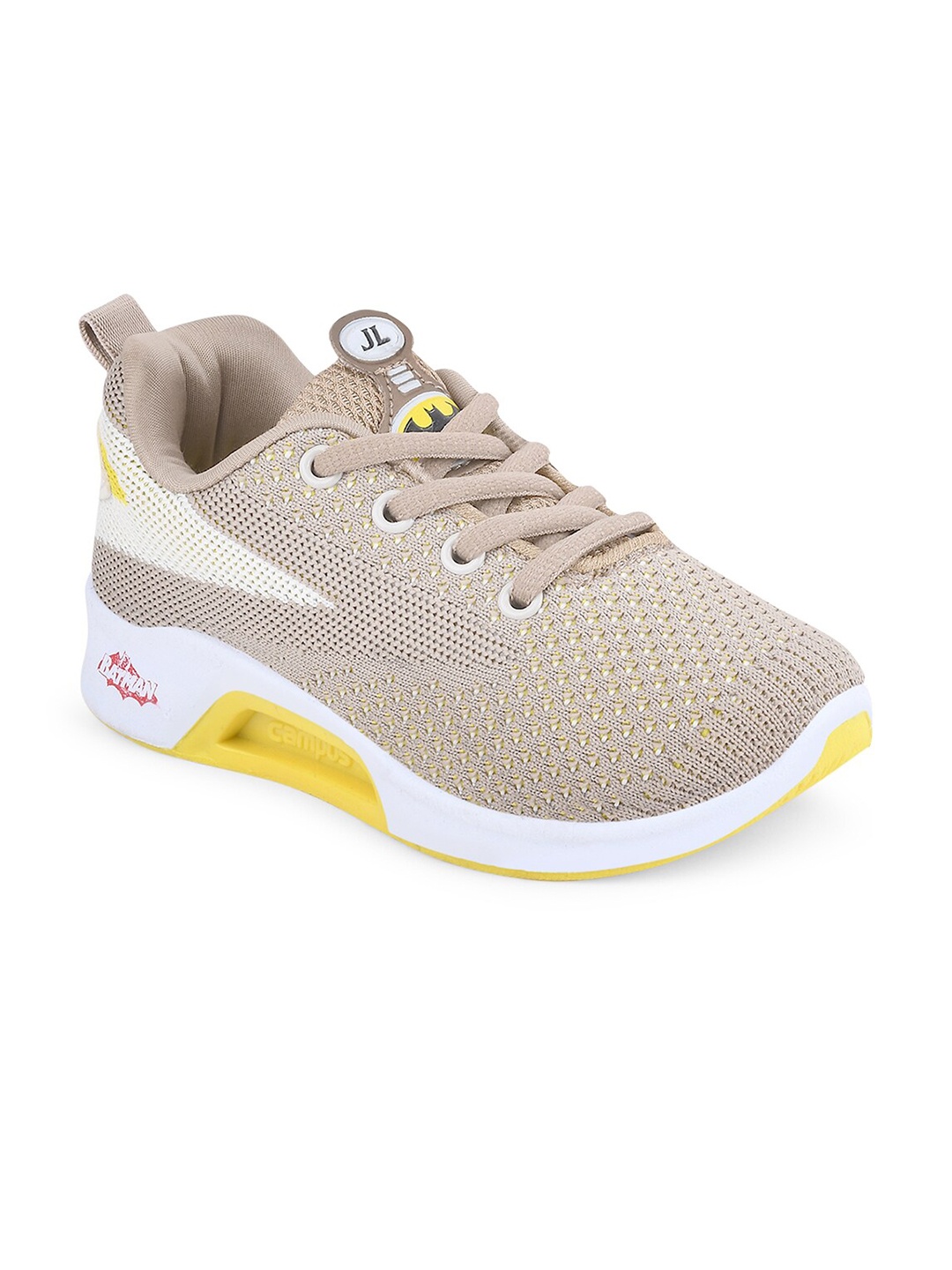 

Campus Unisex Kids Beige Mesh Running Shoes