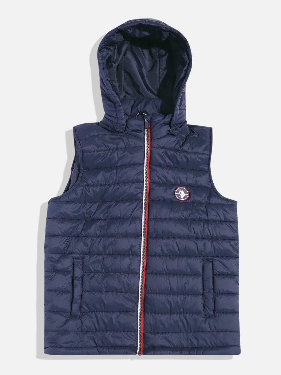 

U.S. Polo Assn. Boys Solid Puffer Jacket, Navy blue