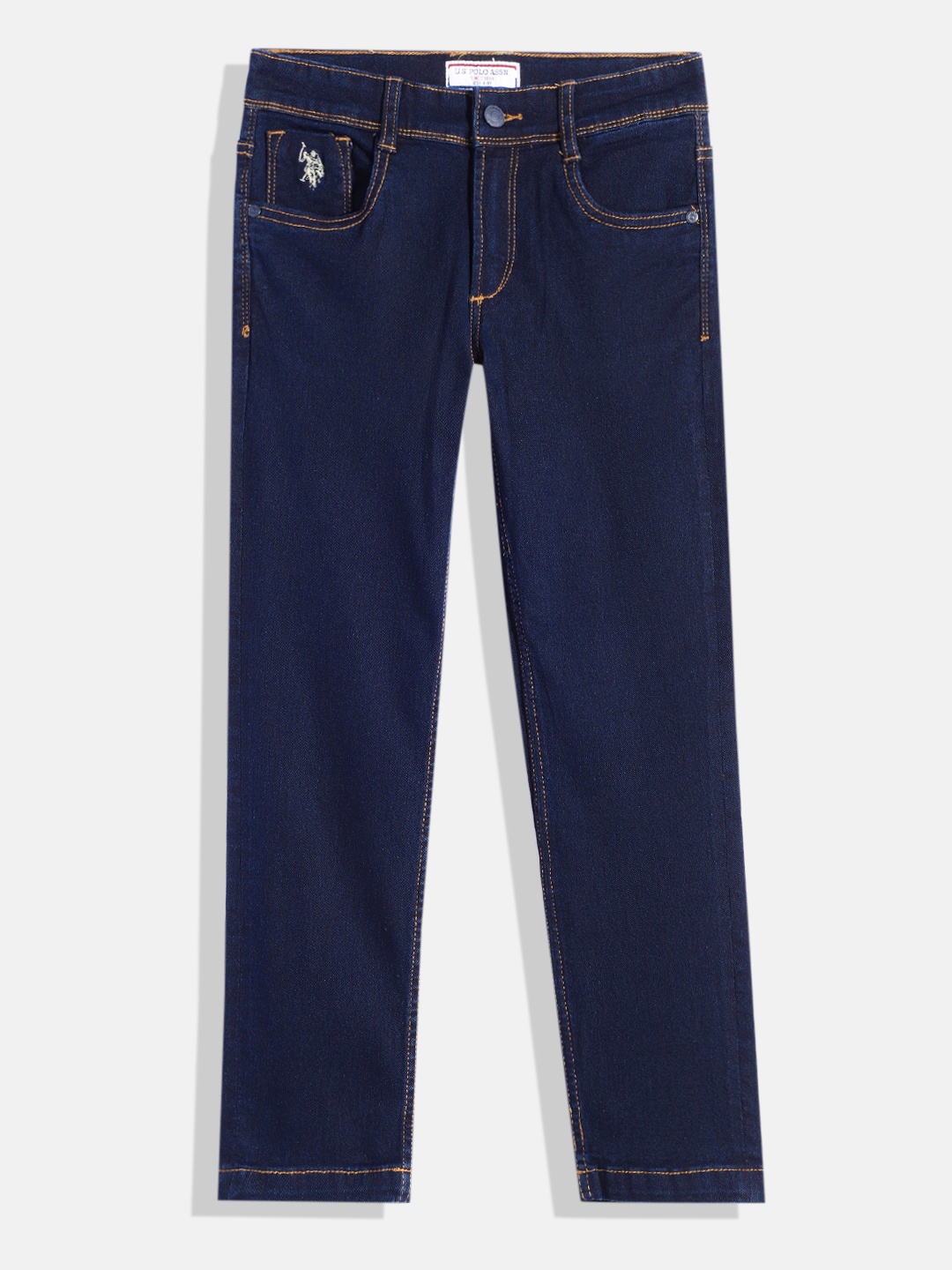 

U.S. Polo Assn. Kids Boys Skinny Fit Stretchable Jeans, Blue