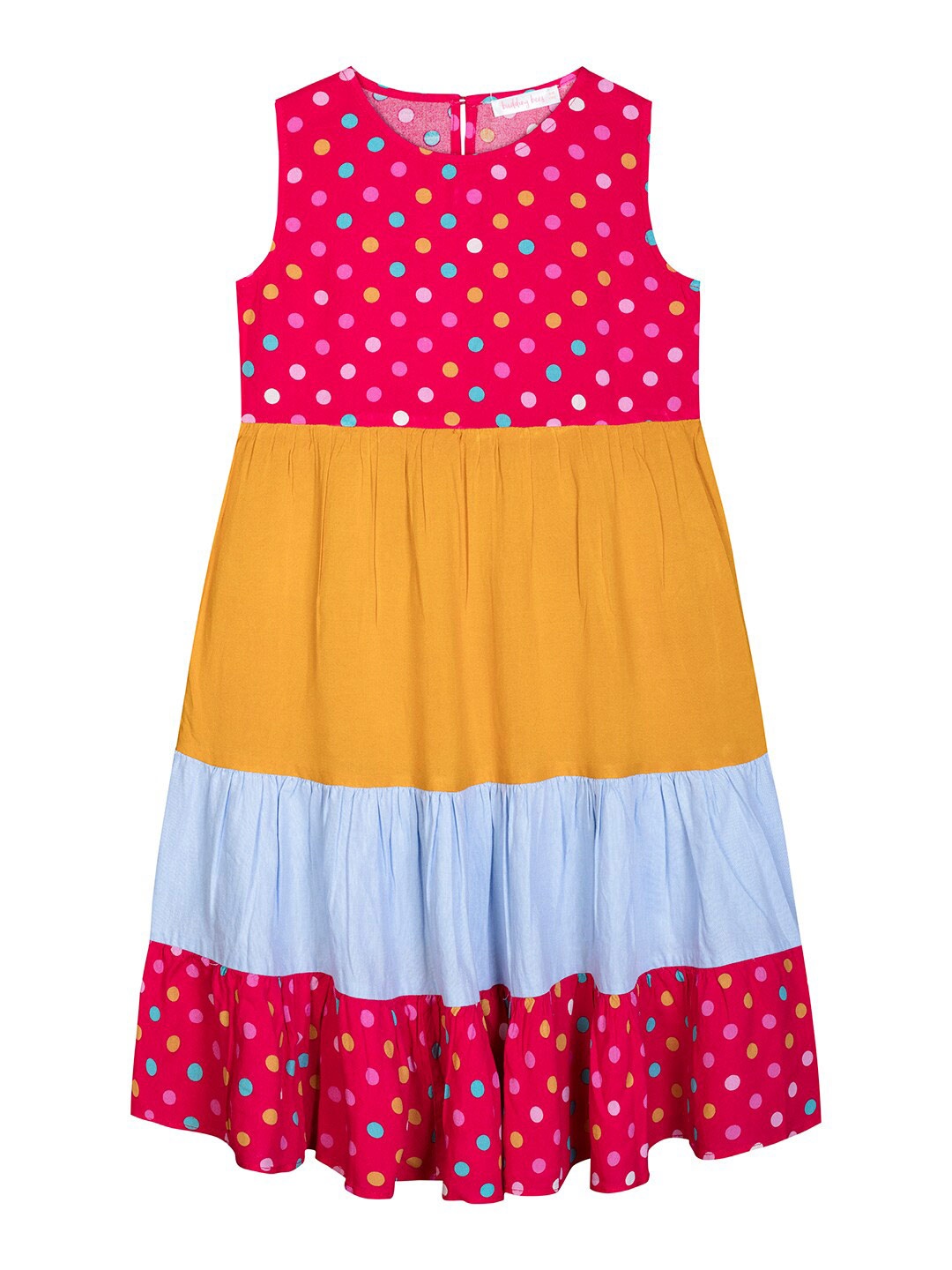 

Budding Bees Red A-Line Dress