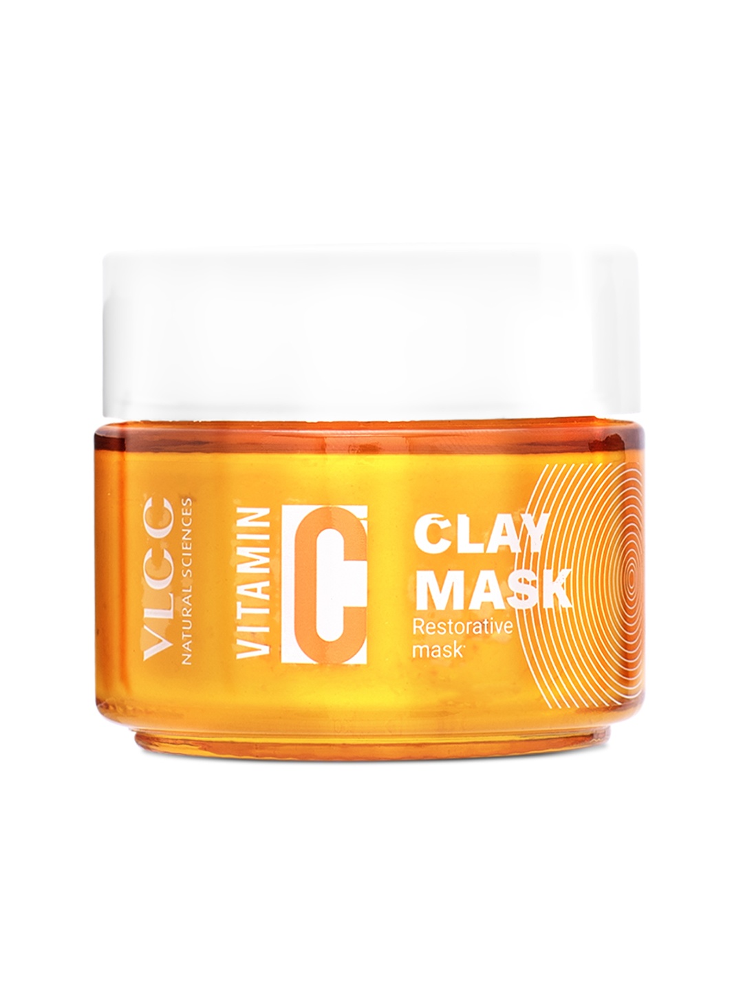 

VLCC Vitamin C Restorative Clay Mask with Mulberry & Chamomile Extract - 100 g, Orange