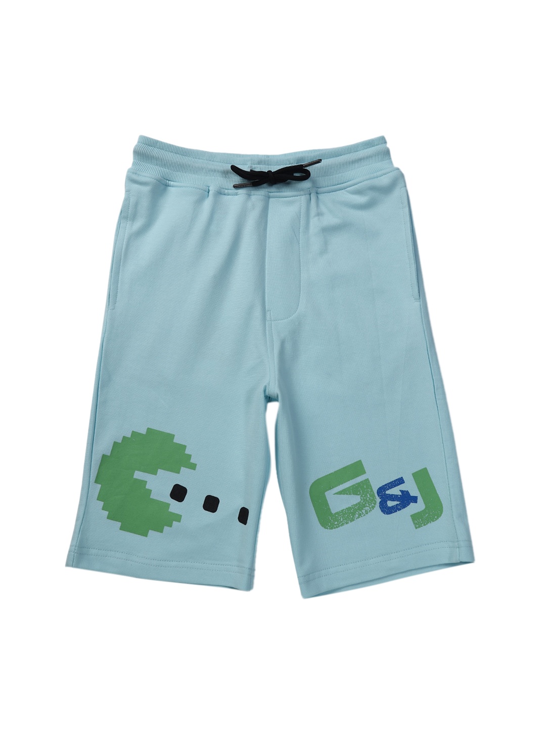 

Gini and Jony Boys Blue Printed Outdoor Shorts