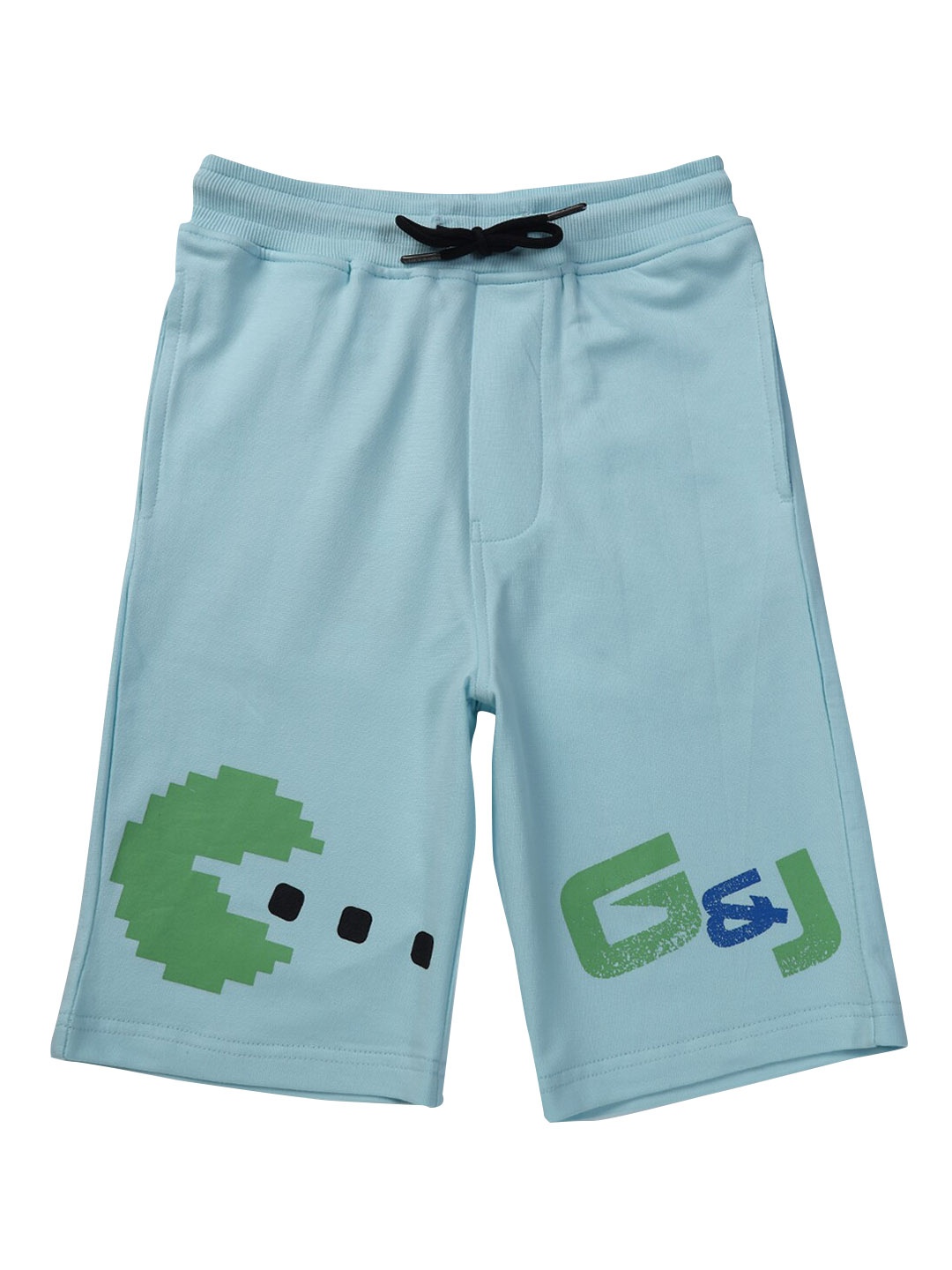 

Gini and Jony Boys Blue Printed Outdoor Shorts