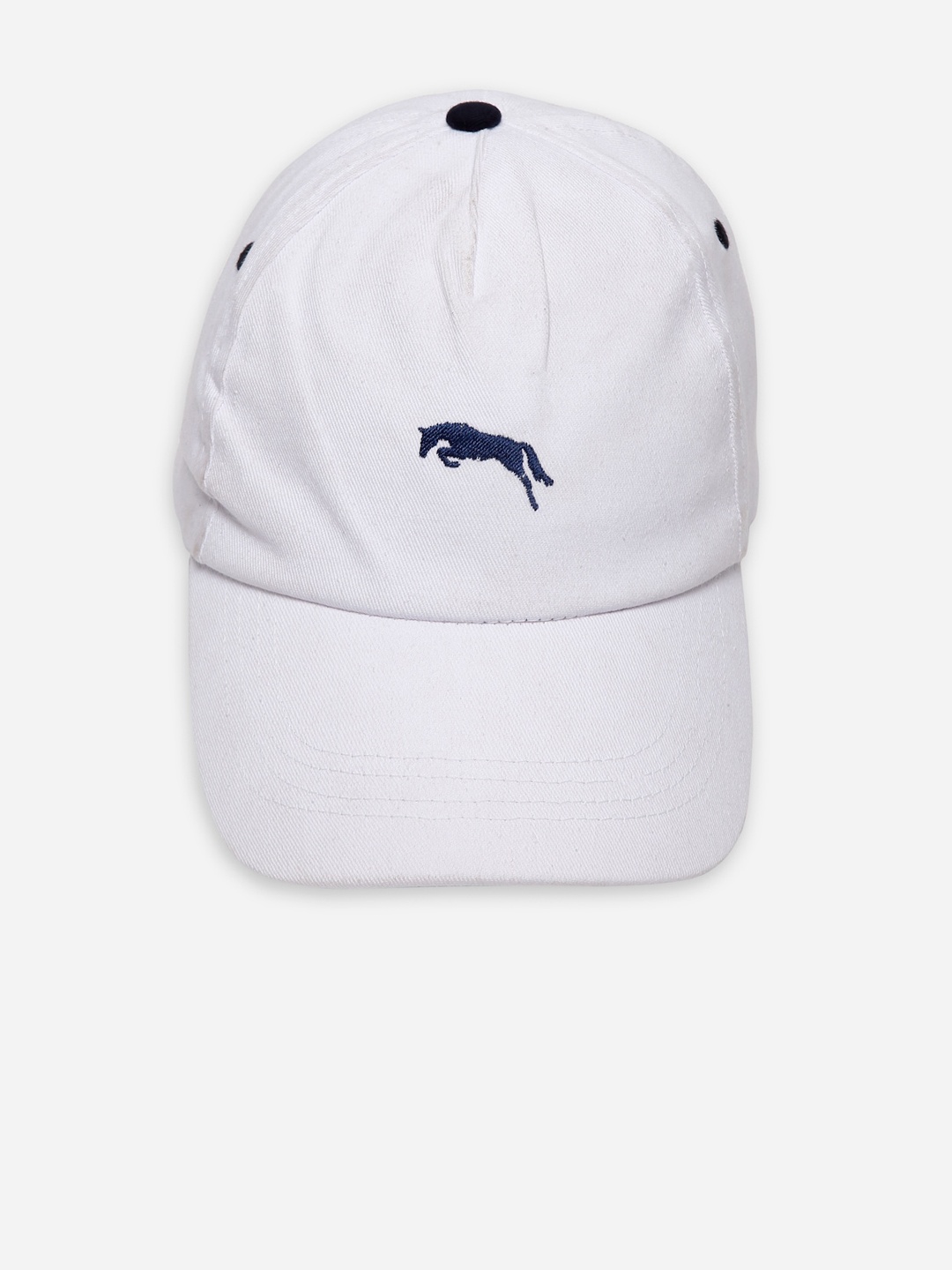 

JUMP USA Unisex White Embroidered Baseball Cap