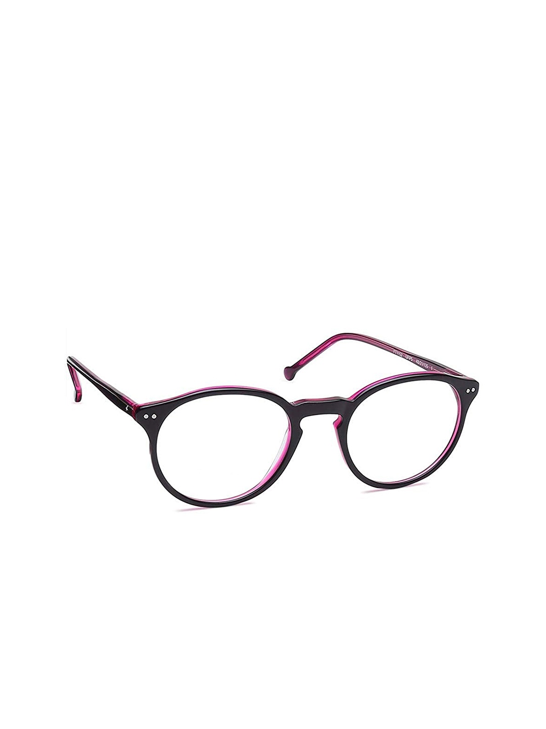 

Fastrack Unisex Purple & Black Full Rim Oval Frames