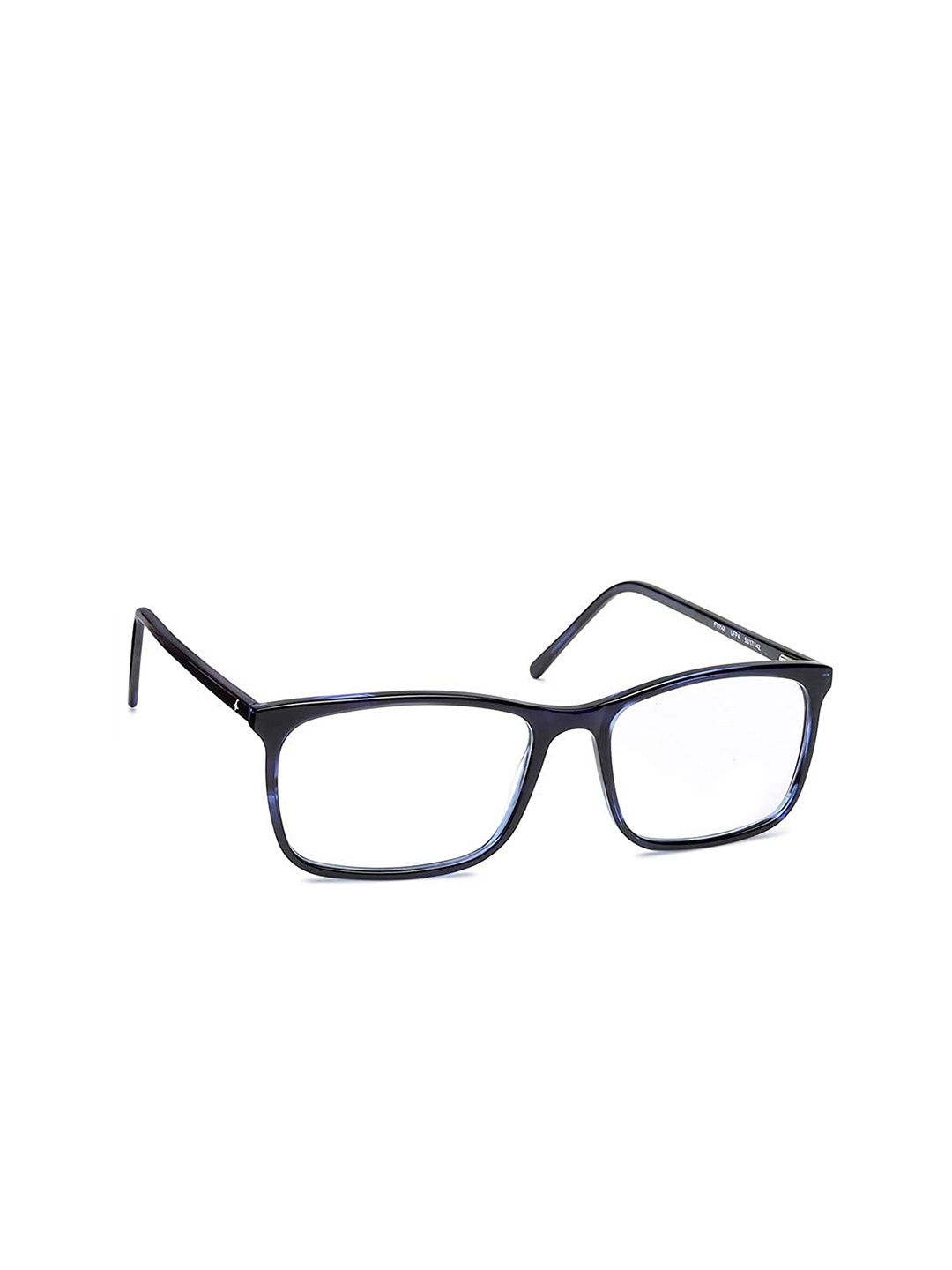 

Fastrack Unisex Blue & Black Colourblocked Full Rim Square Frames