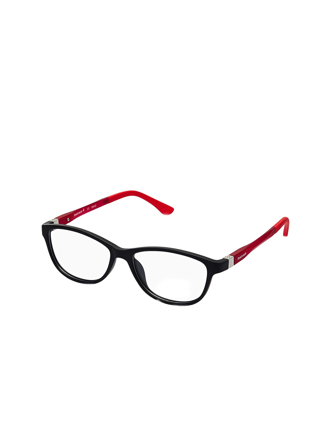 

Fastrack Unisex Red & Black Full Rim Cateye Frames