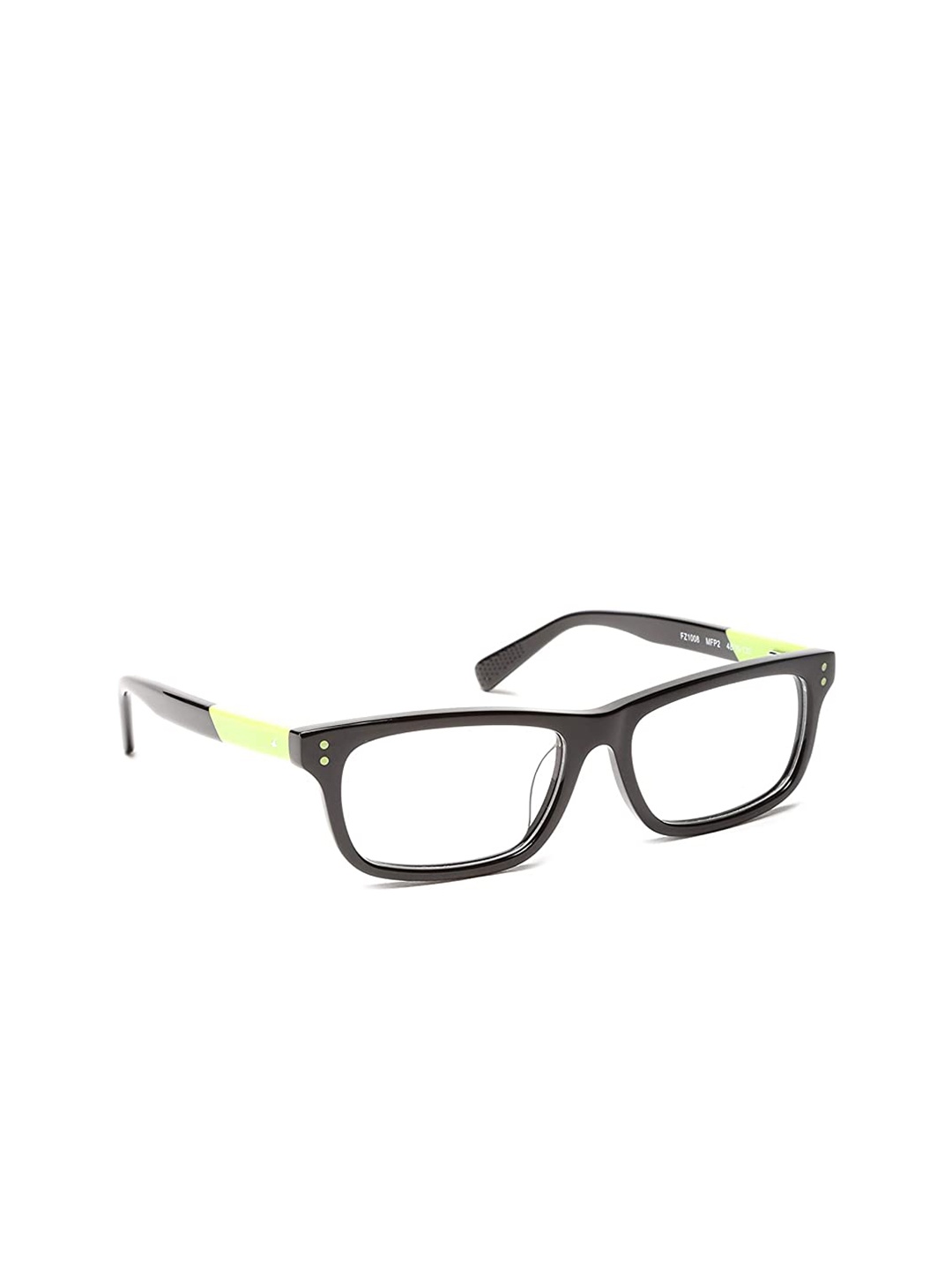 

Fastrack Unisex Black & Green Full Rim Rectangle Frames FZ1008MFP2