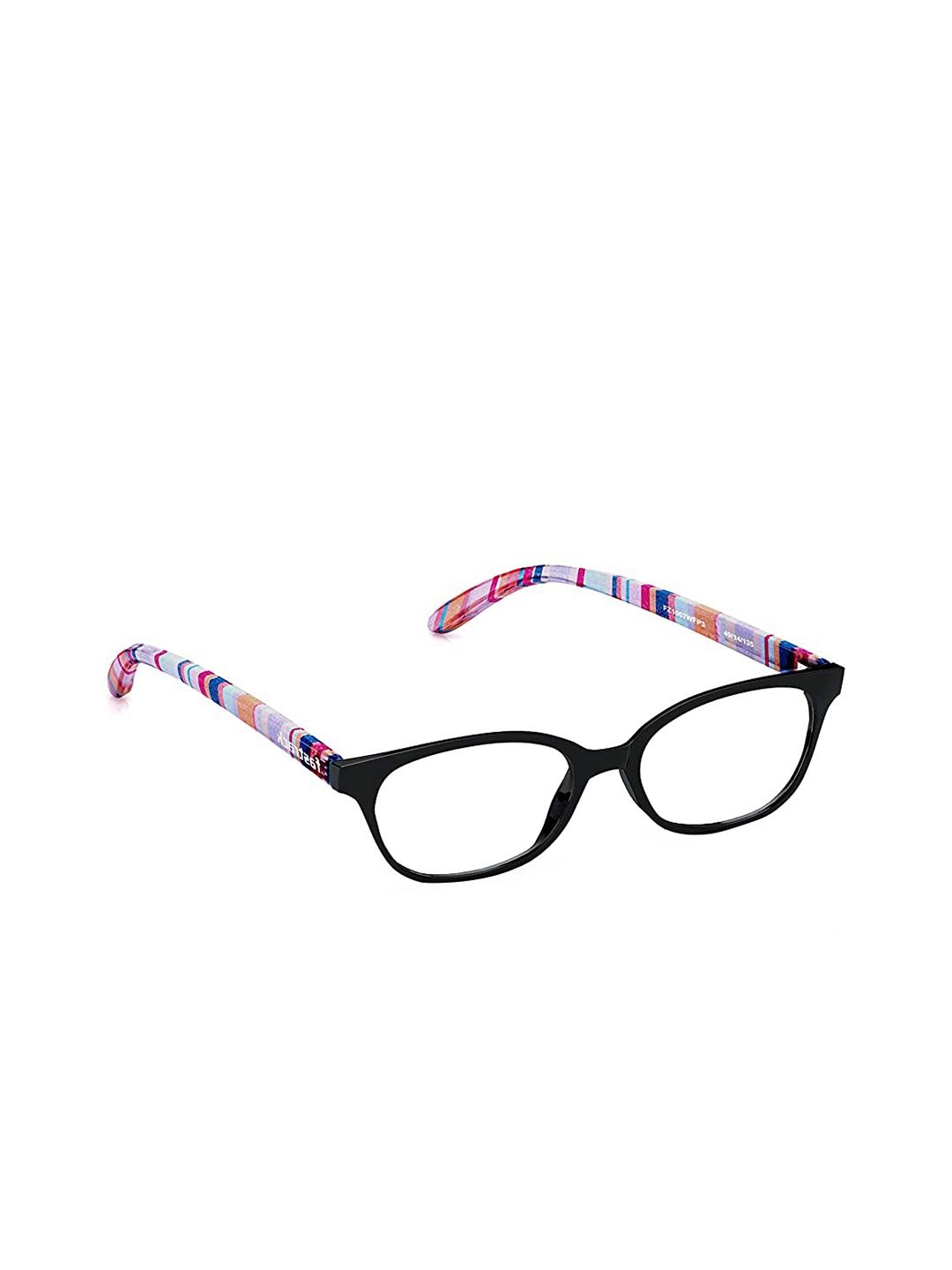 

Fastrack Unisex Black Colourblocked Full Rim Square Frames