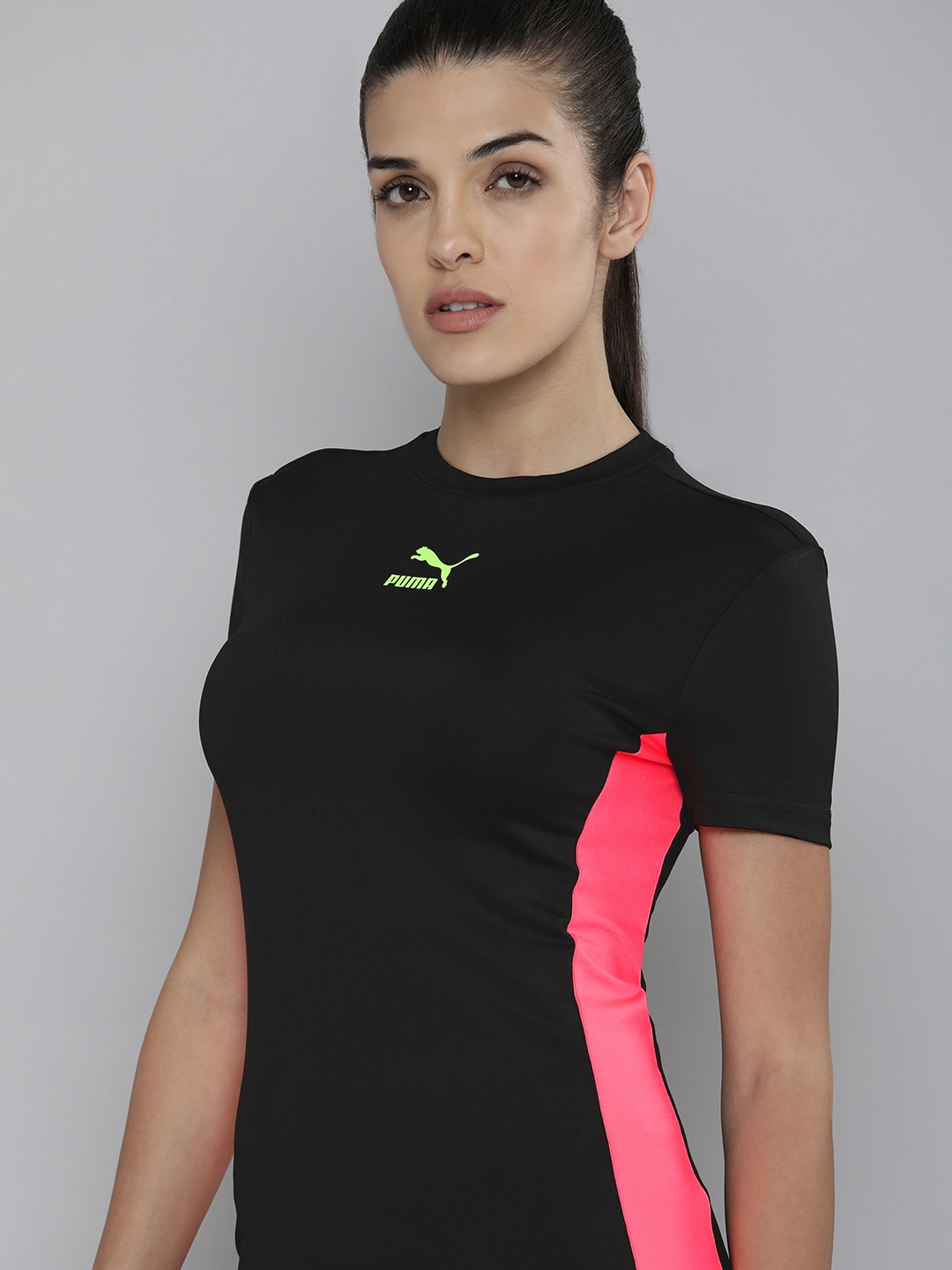 

Puma Women Black Summer Squeeze T-Shirt Dress